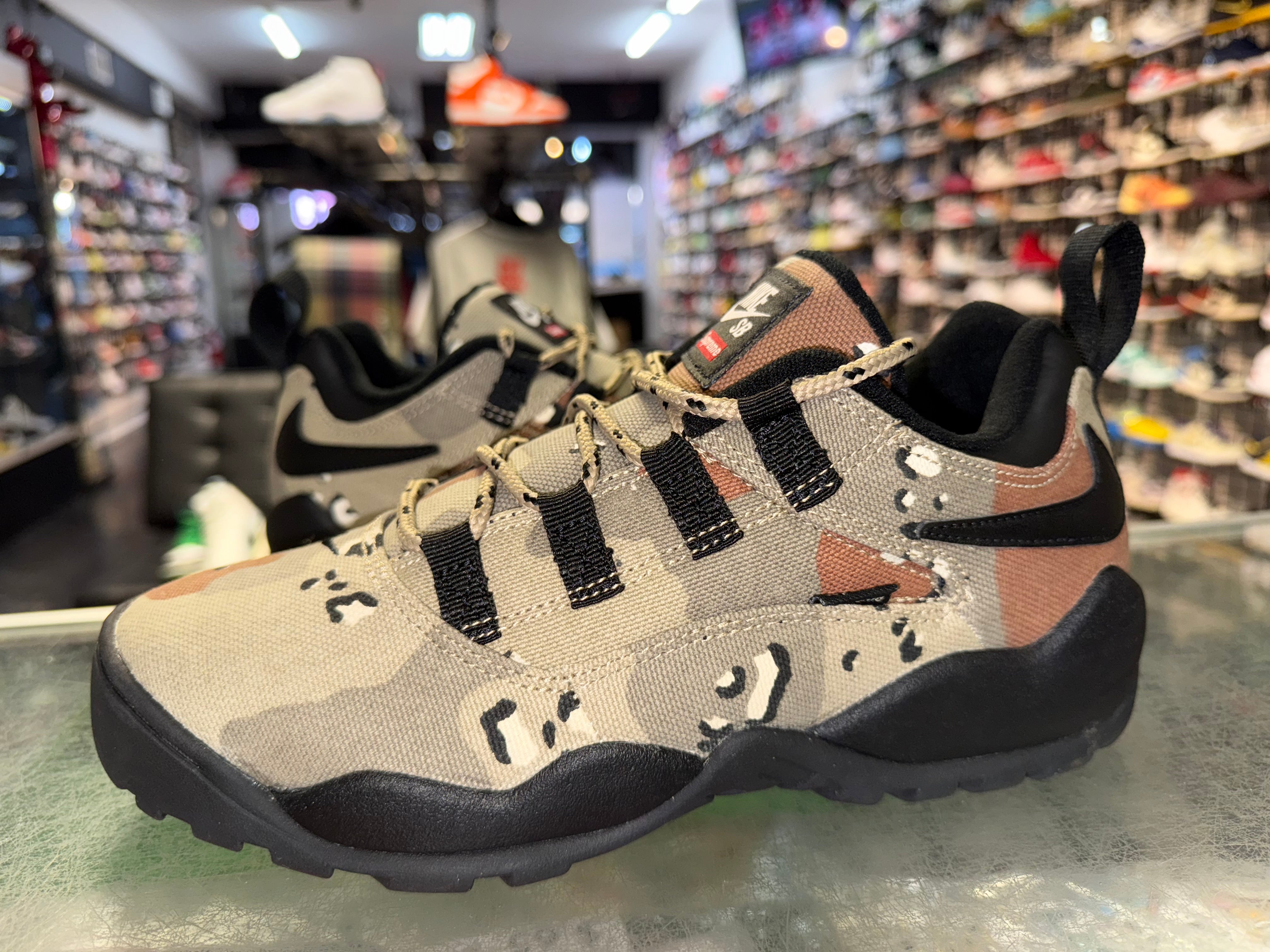 Size 9 Supreme x Darwin SB Low "Desert Camo"
