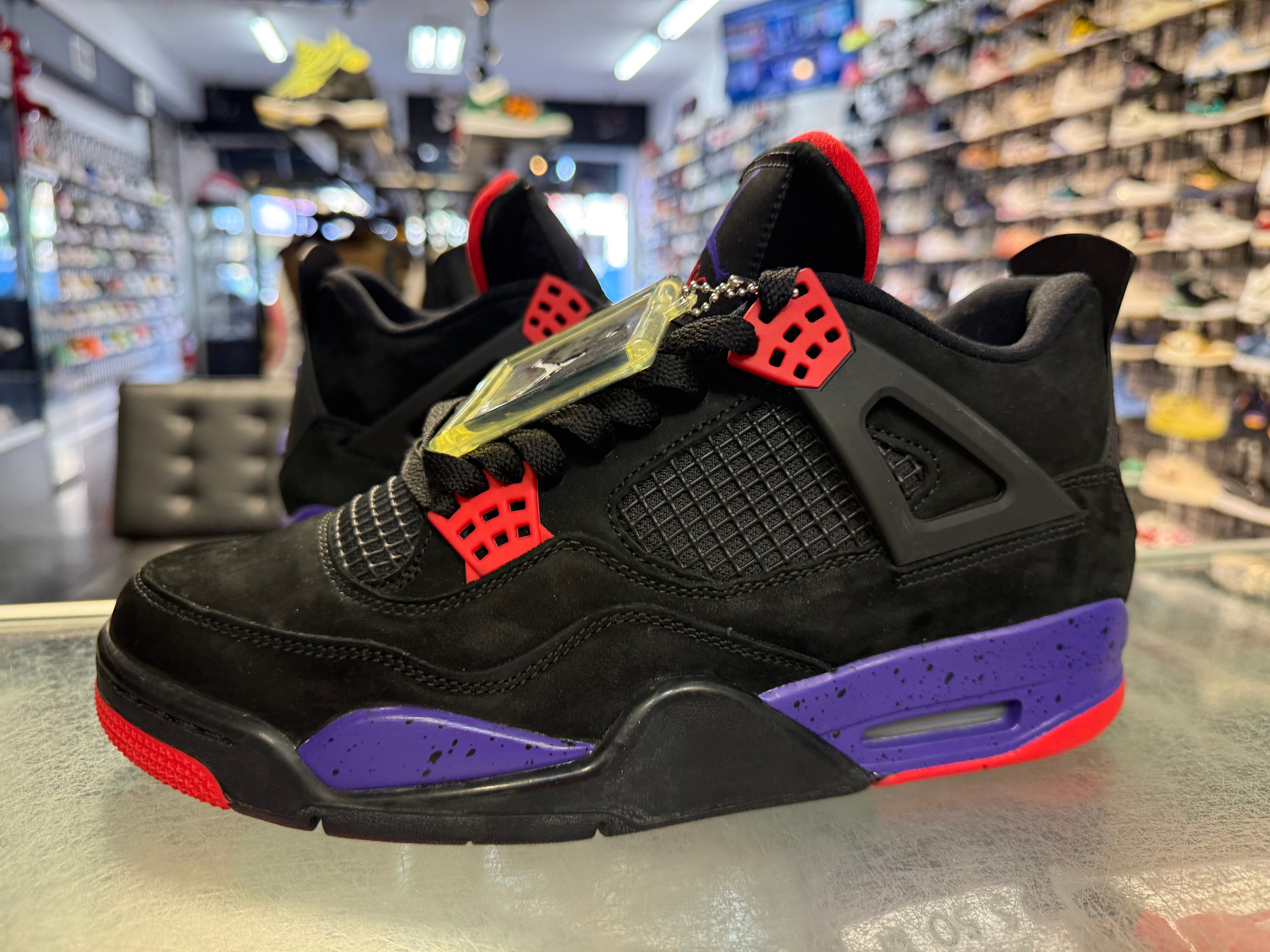 Size 9 Air Jordan 4 Drake OVO Raptors" Worn 1x