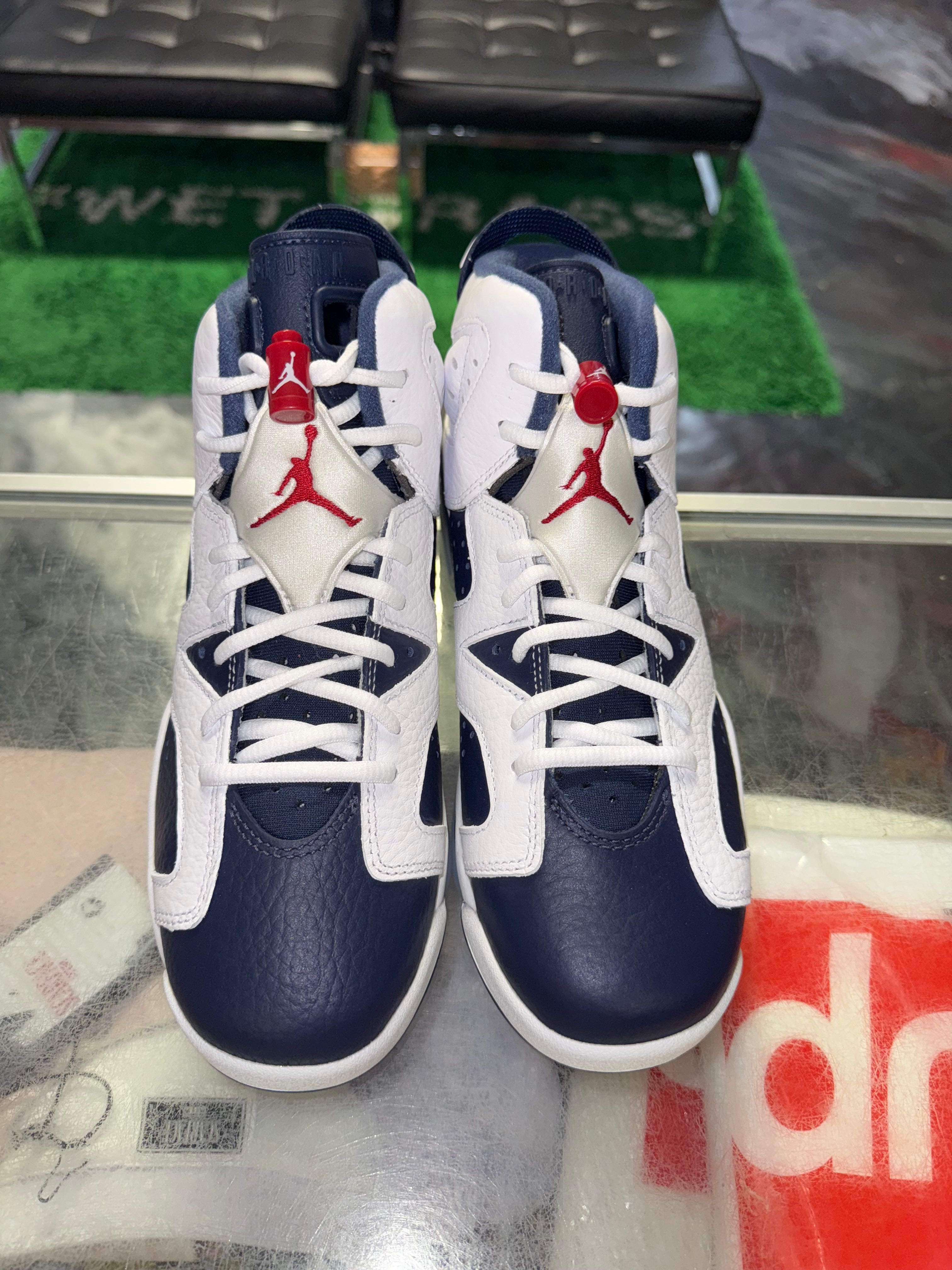 Size 5y Air Jordan 6 "Olympic" Brand New