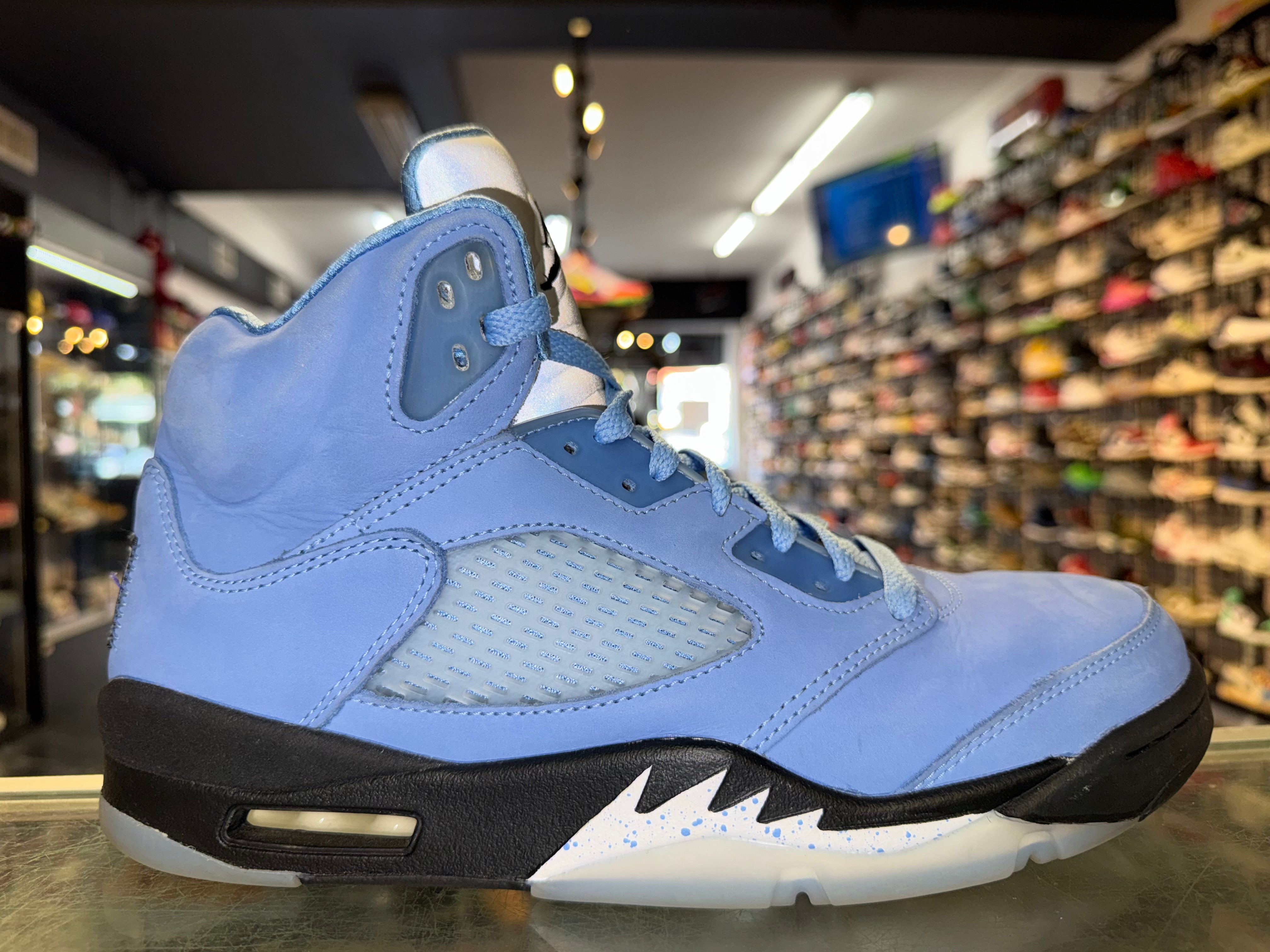 Size 10 Air Jordan 5 "UNC"