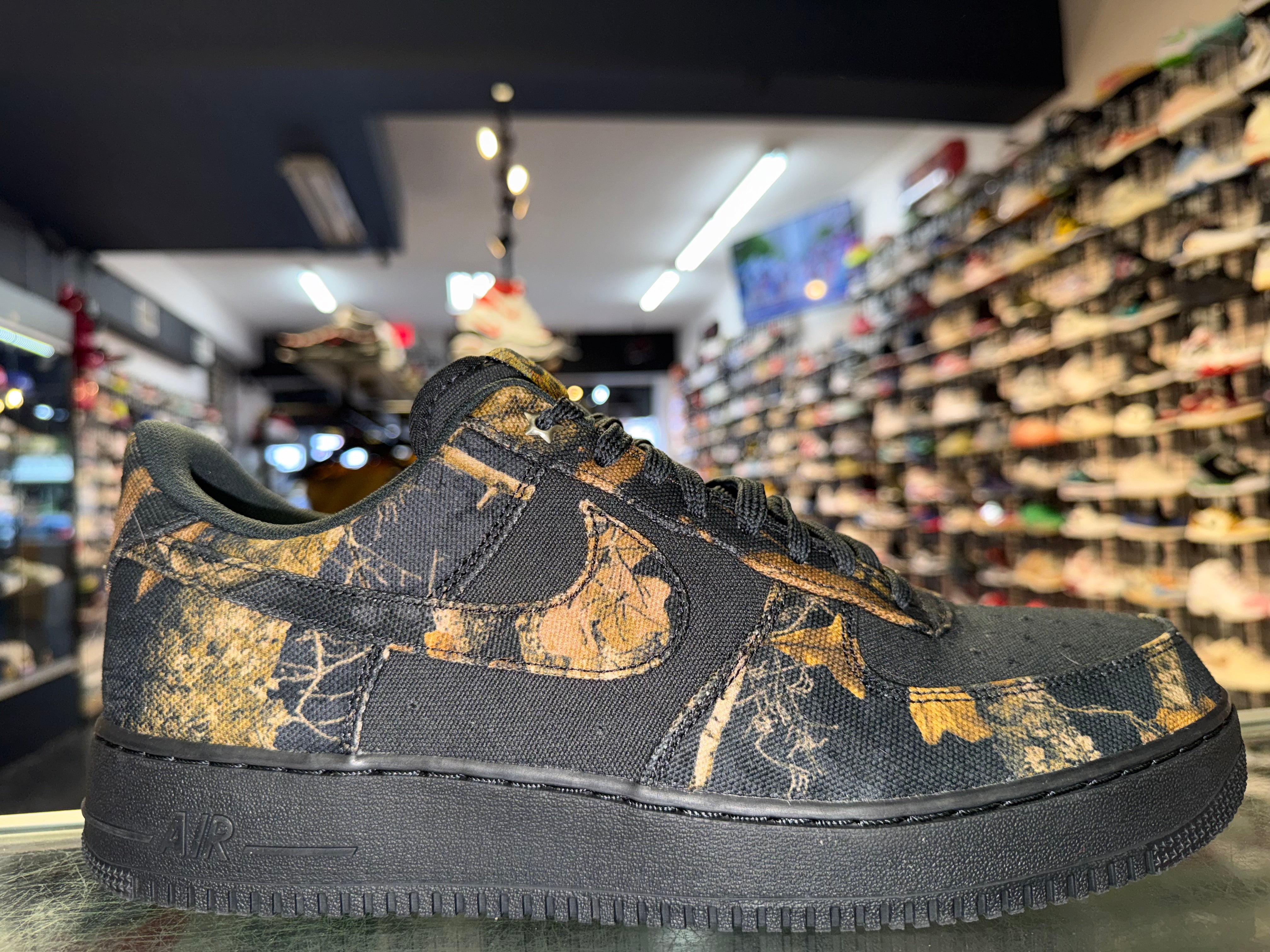Size 13 Air Force 1 Realtree “Black Camo” Worn 1x