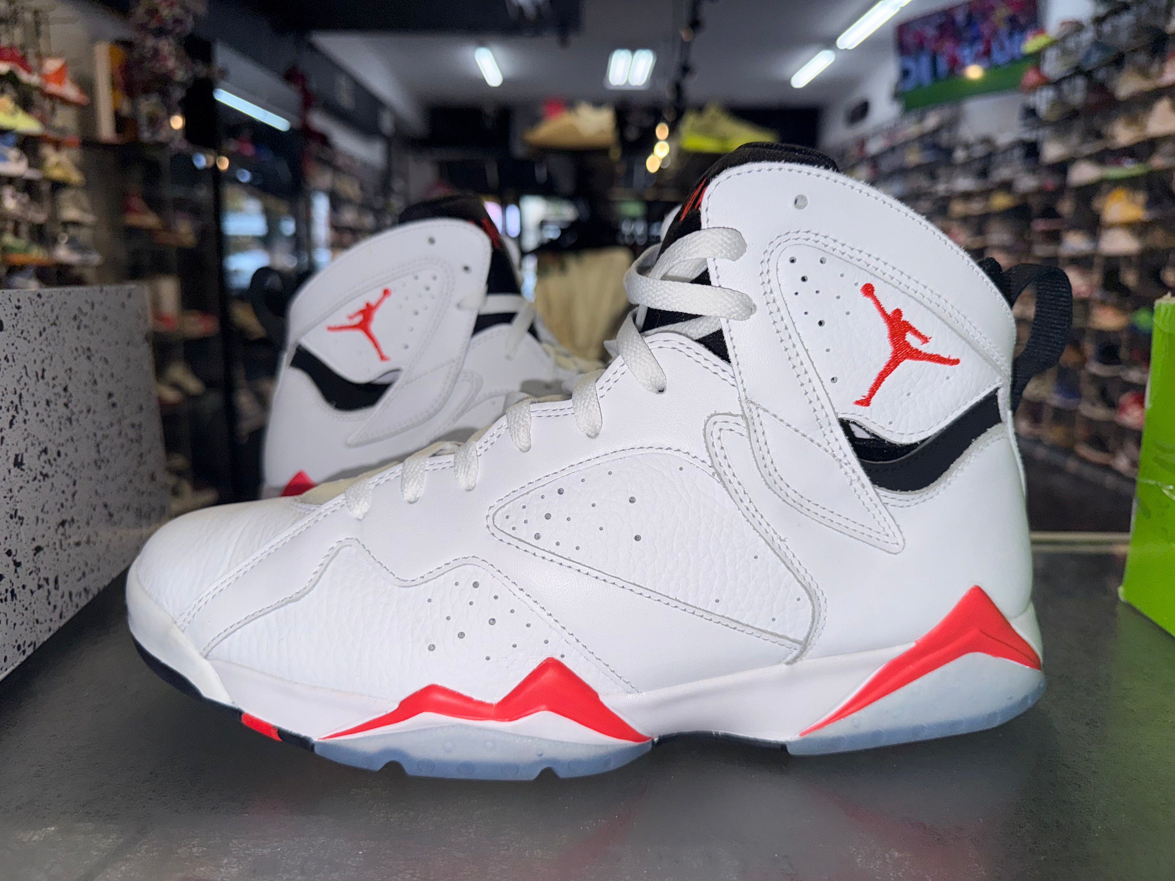 Size 13 Air Jordan 7 "White Infrared"