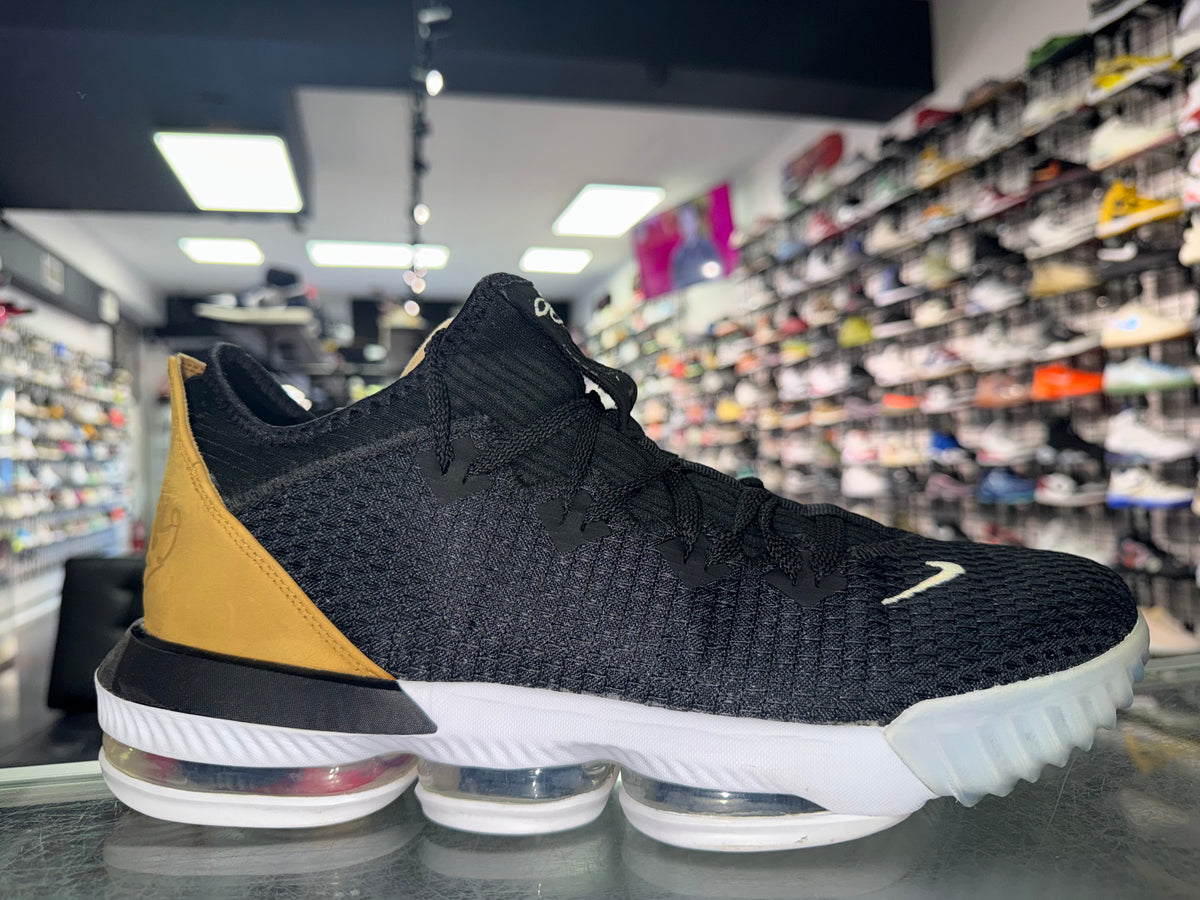 Size 12 Lebron 16 Low "Black Wheat Soundtrack"