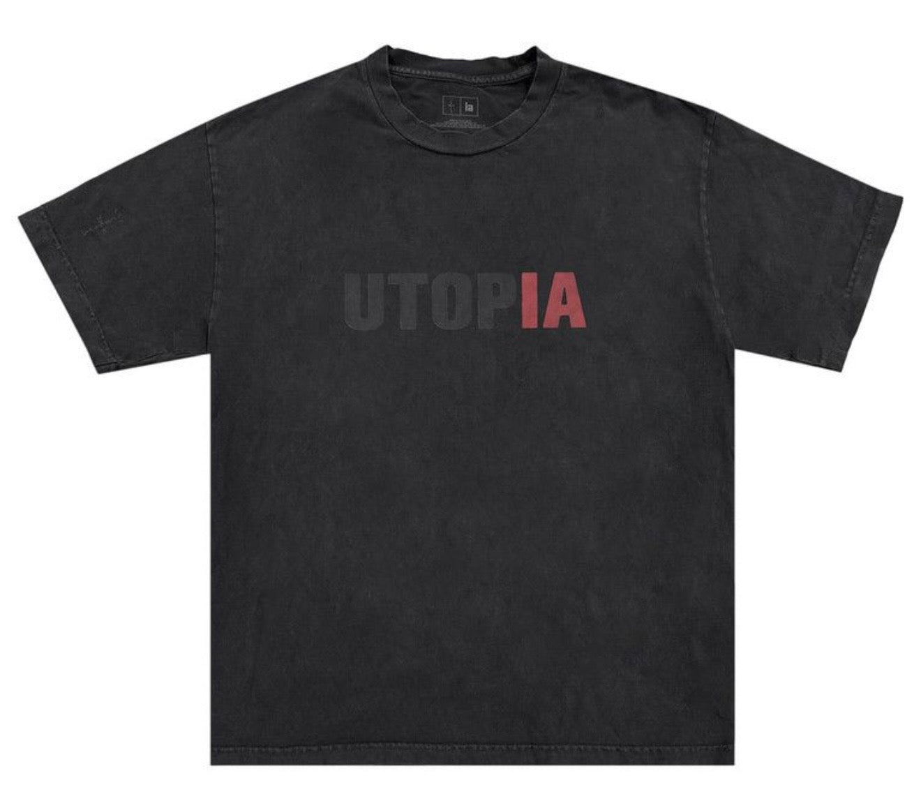 Size XXL Travis Scott Cactus Jack x Infinite Archives Utopia Tee "Black" Brand New