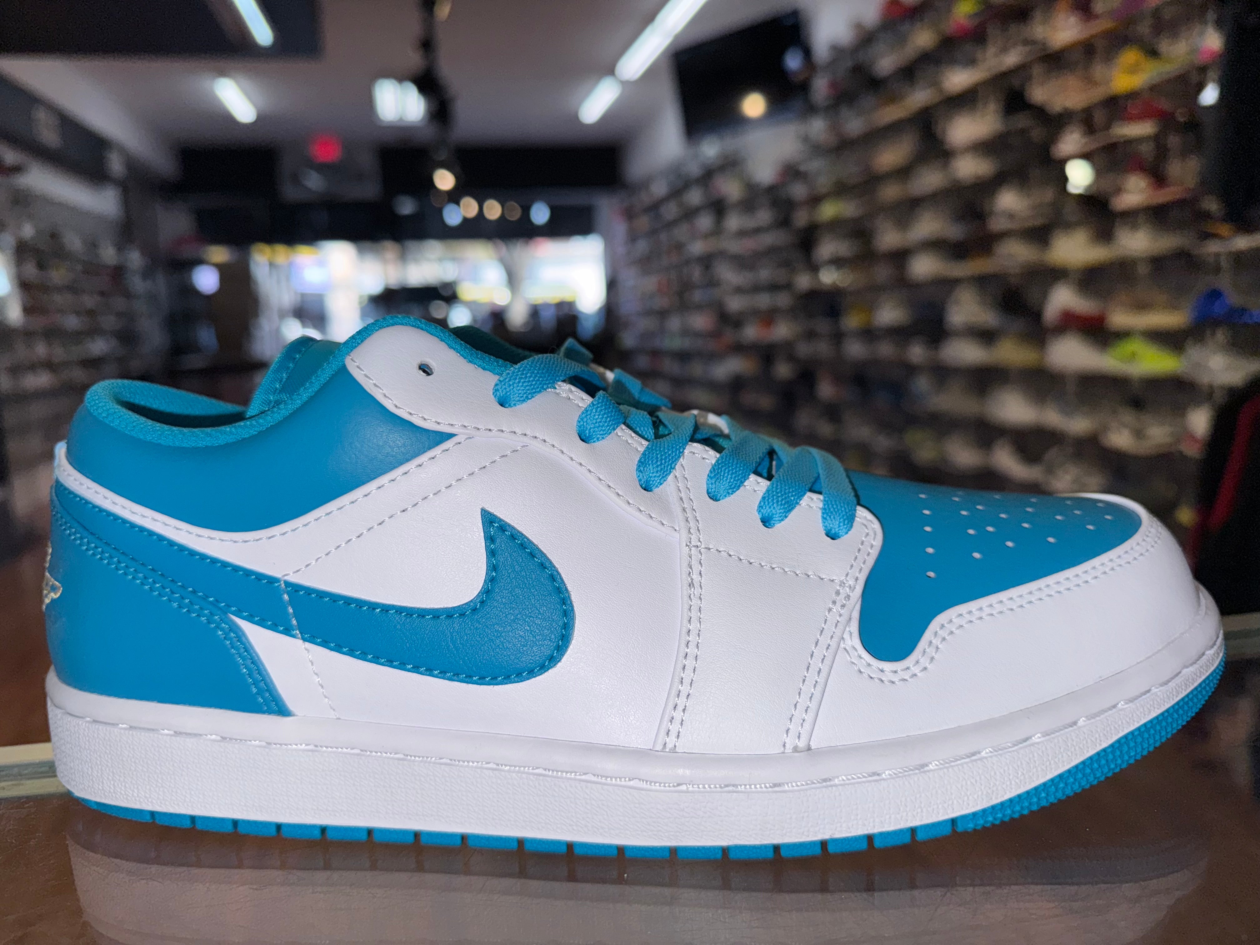 Size 10 Jordan 1 Low "Aquatone" Brand New