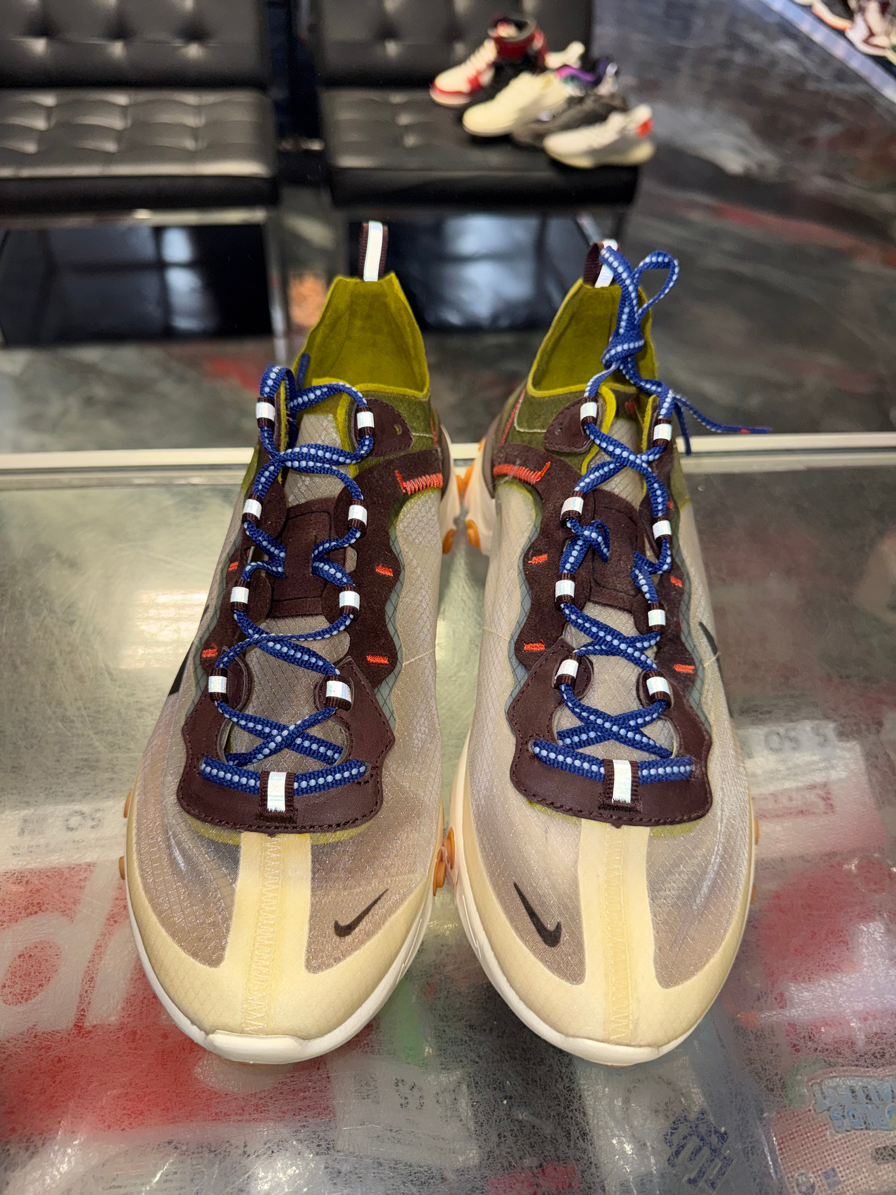 Size 11 Nike React Element 87 "Moss" Brand New
