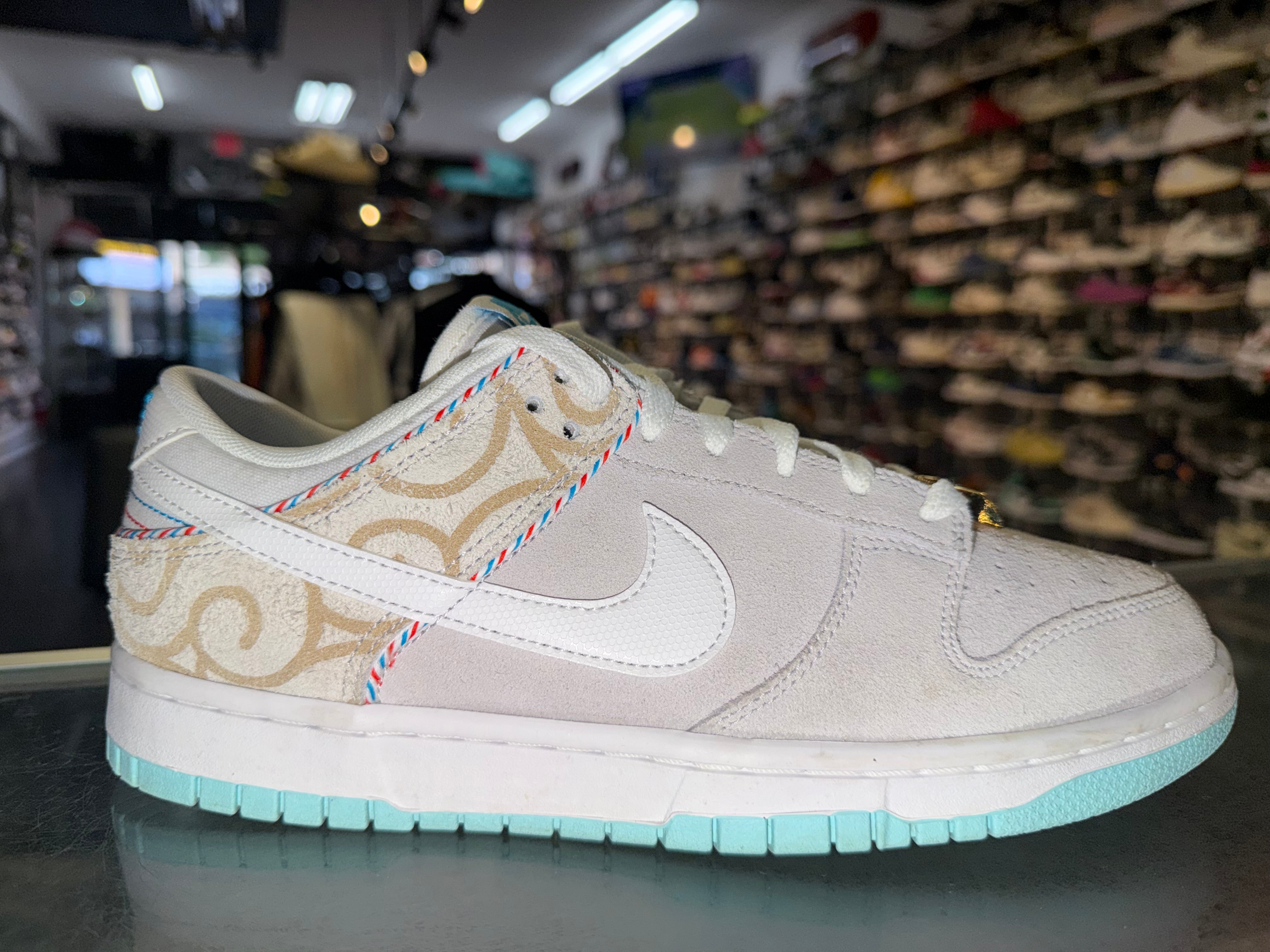 Size 9 Dunk Low Barber Shop "Grey"