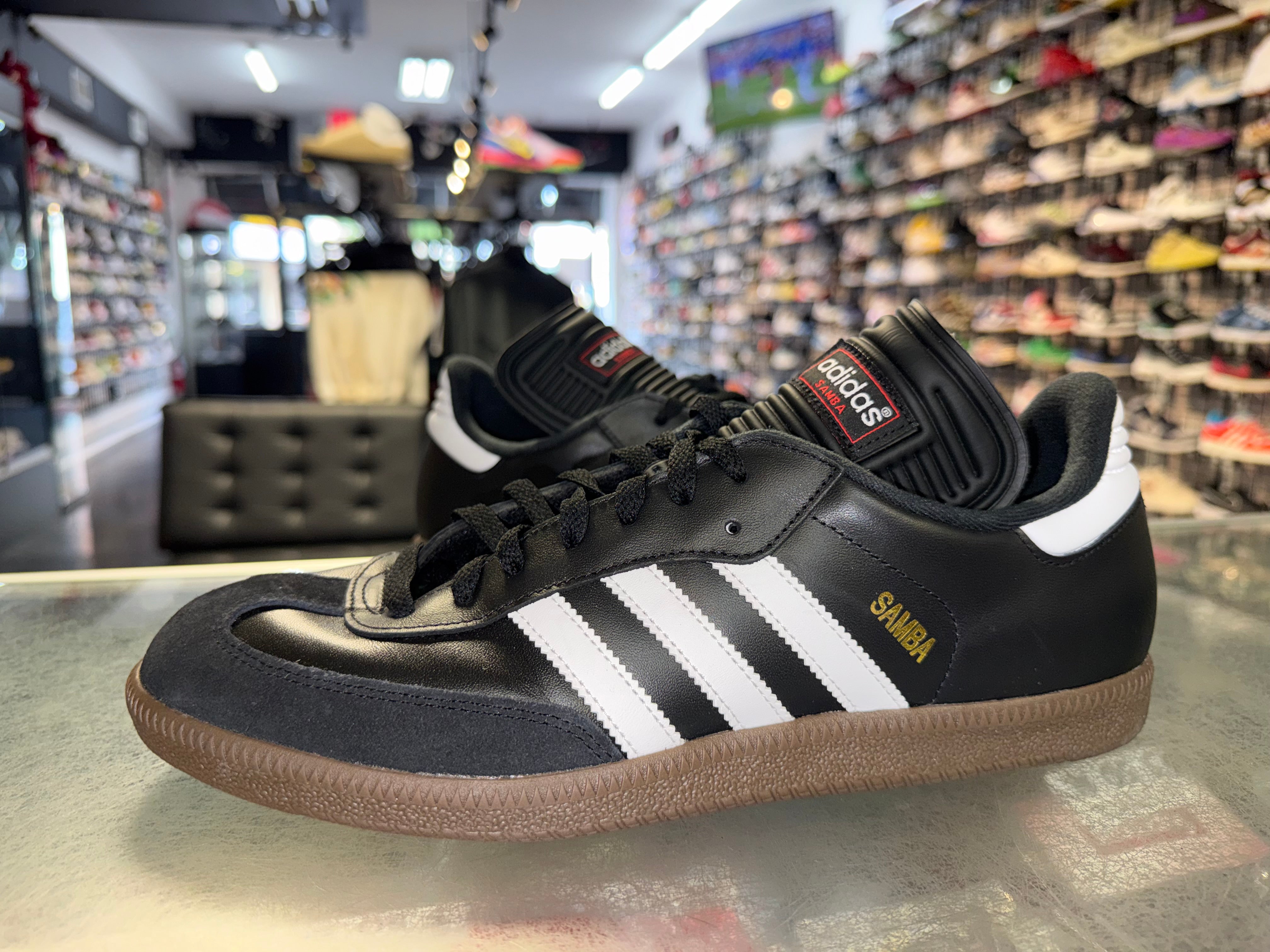 Size 10.5 Adidas Samba “Black Gum”