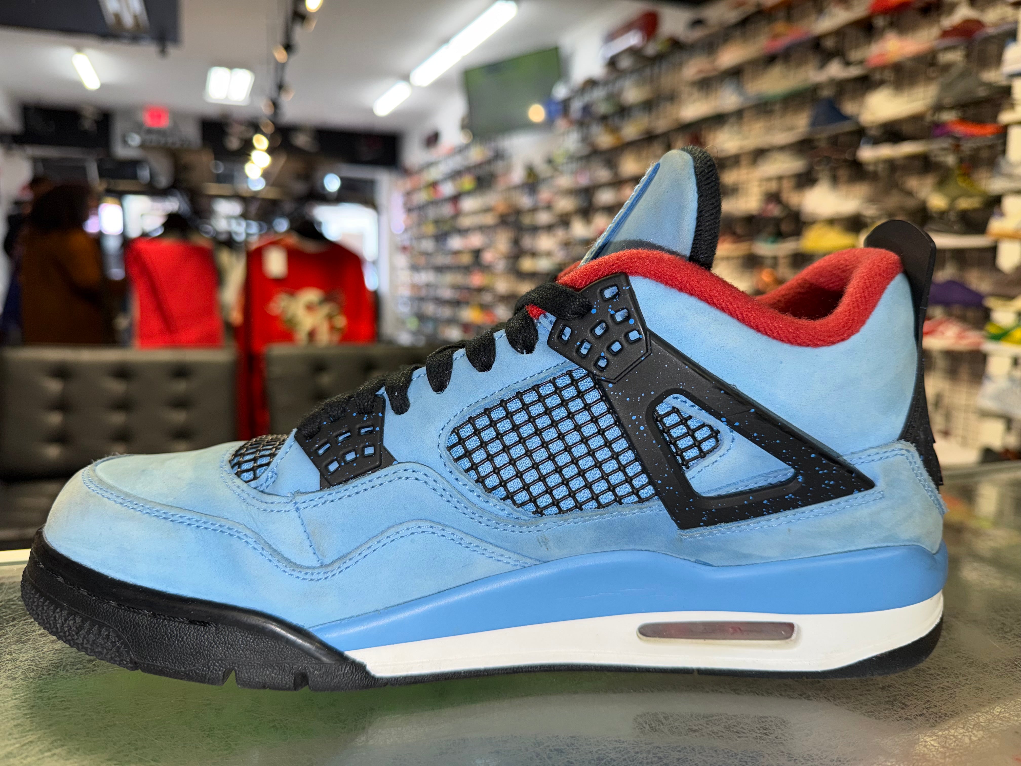 Size 11 Air Jordan 4 Travis Scott "Cactus Jack"