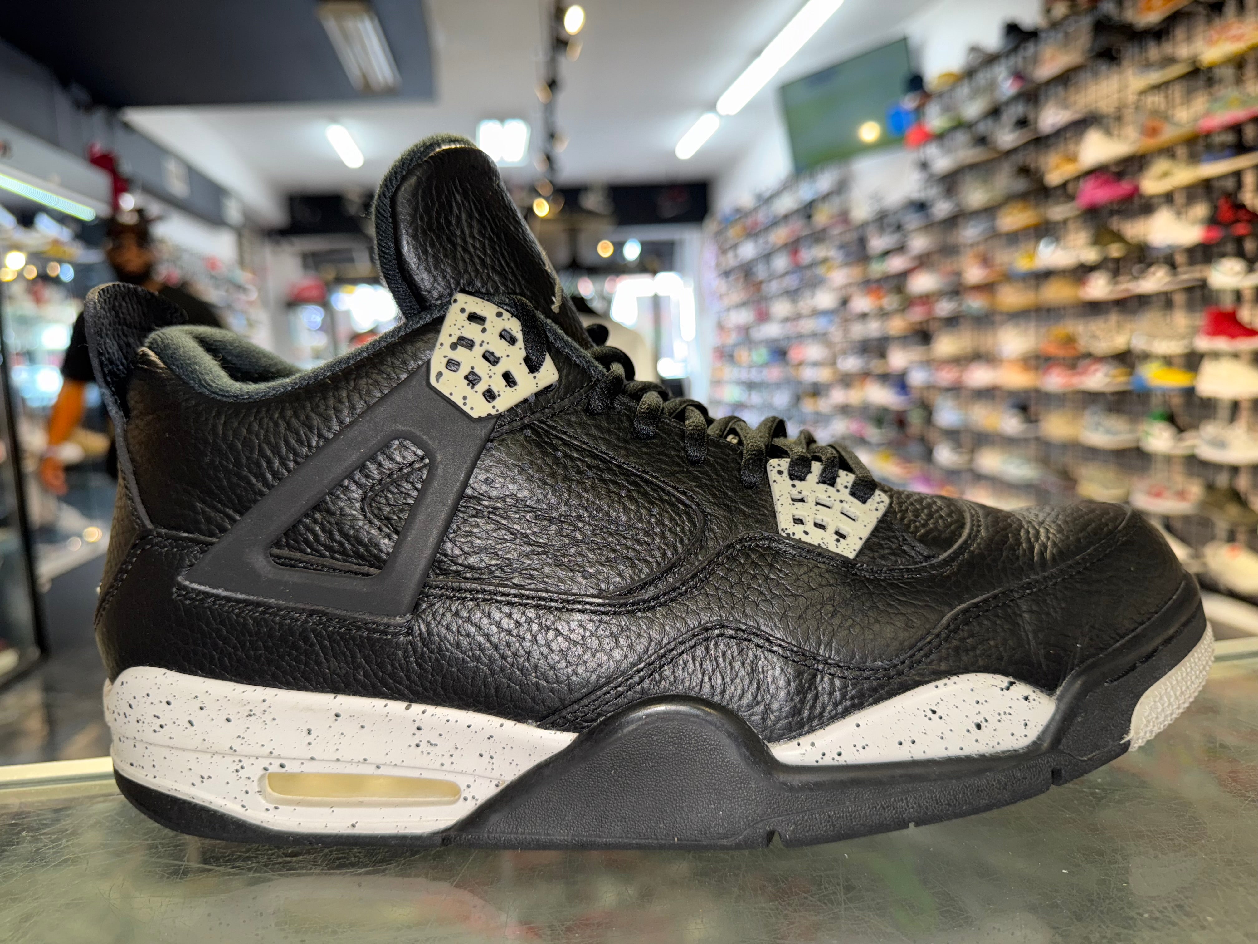 Size 13 Air Jordan 4 "Oreo"