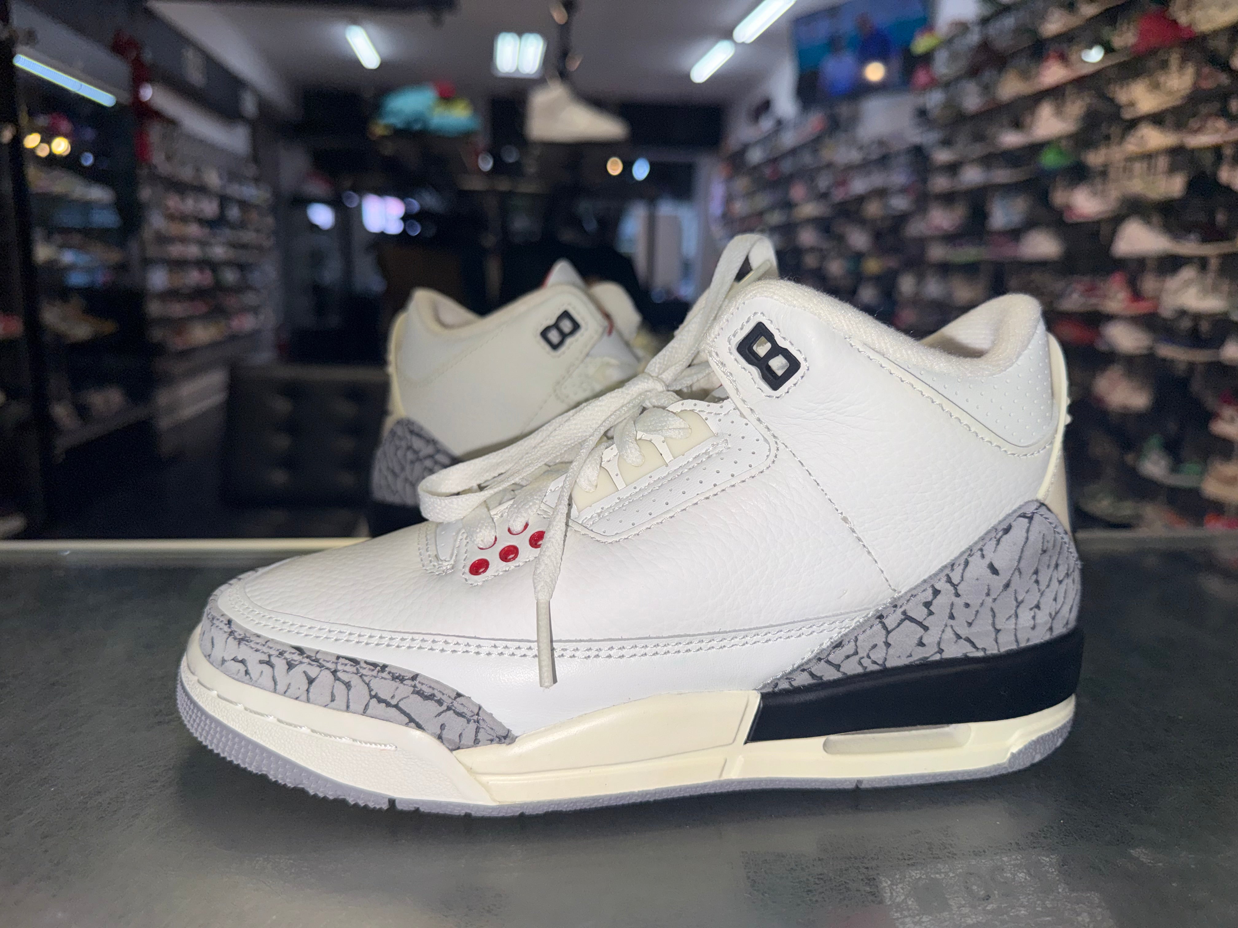 Size 5y Air Jordan 3 "White Cement Reimagined"