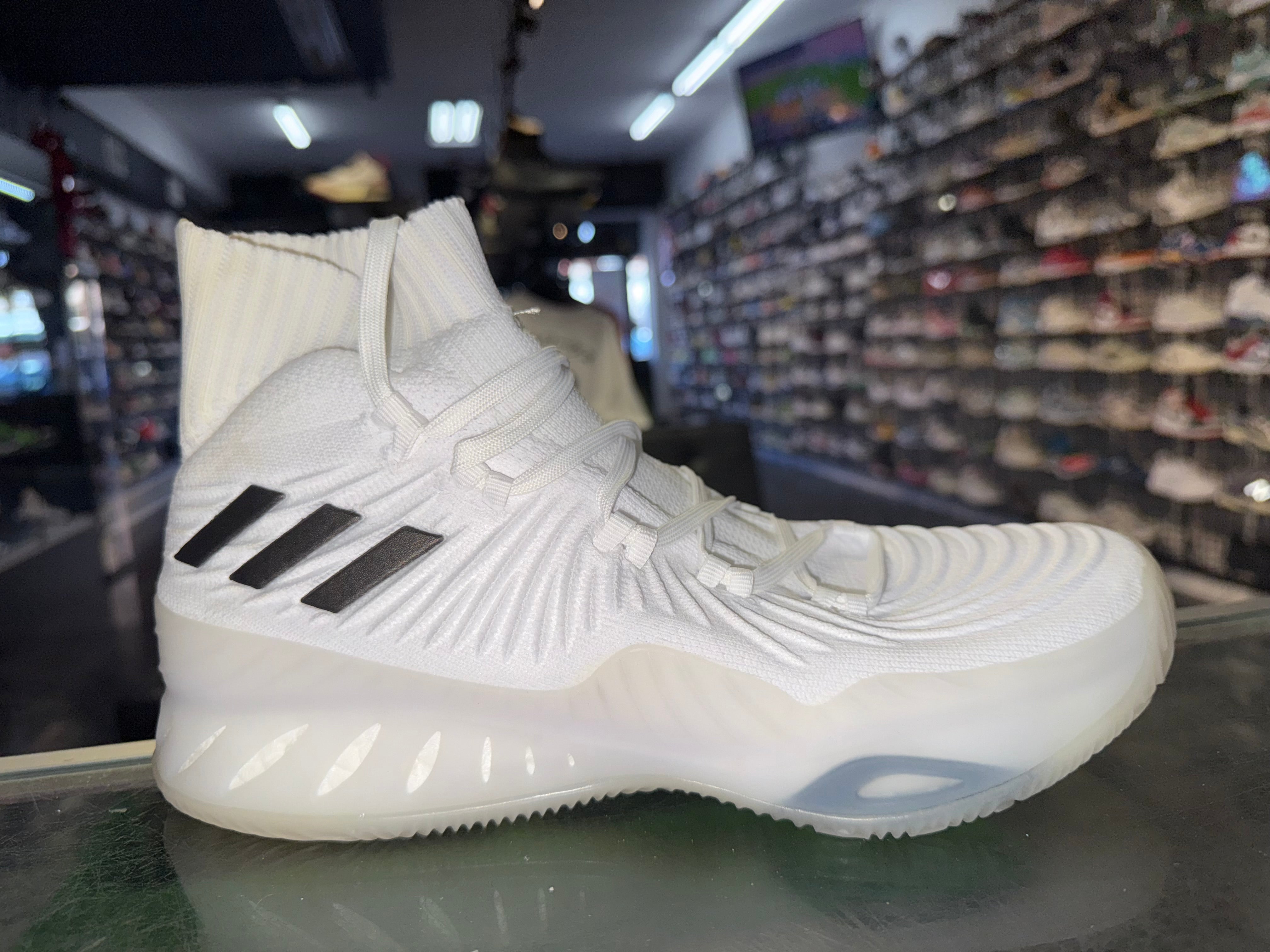 Size 8.5 Adidas Crazy Explosive "White Black" Brand New