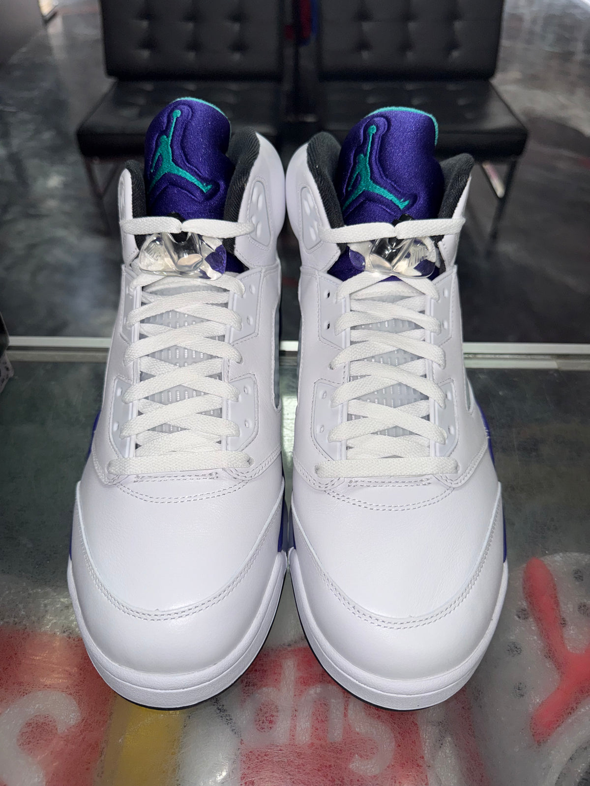 Size 10 Air Jordan 5 “Grape” Brand New