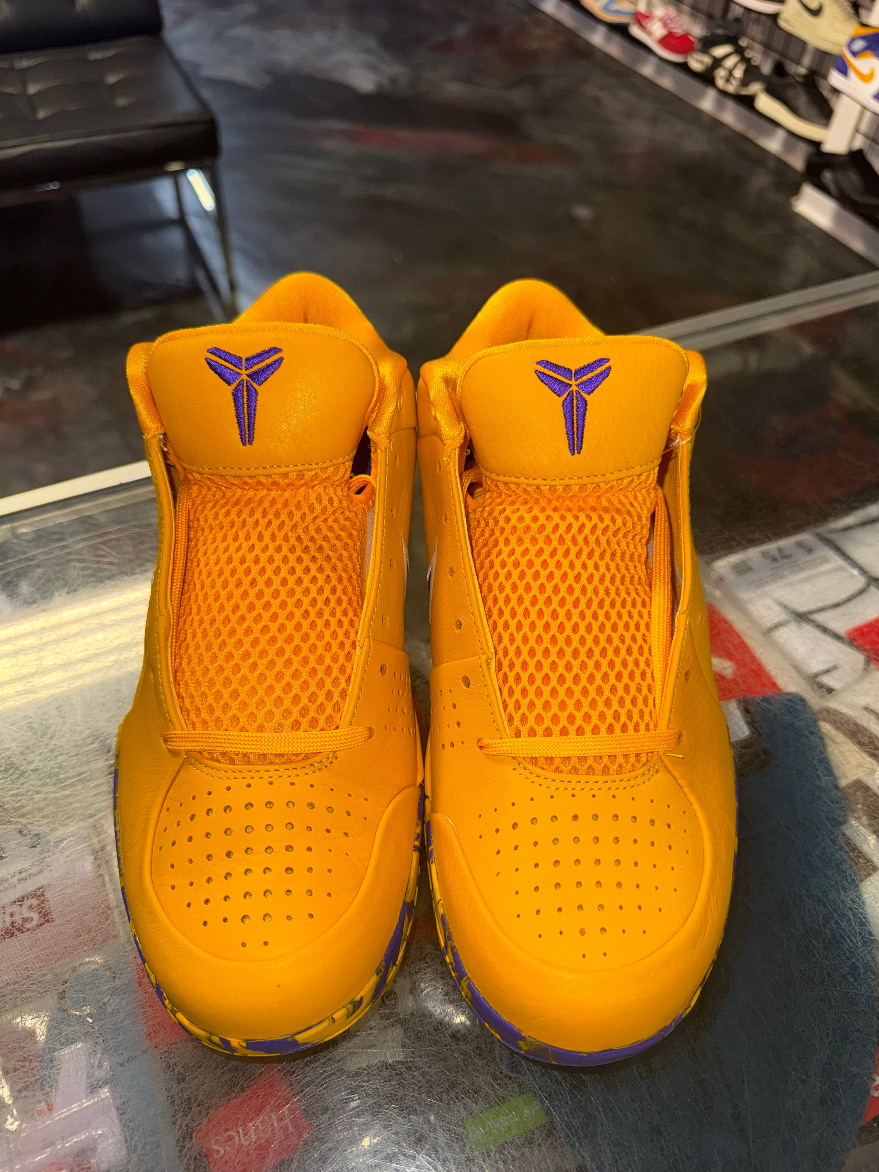 Size 9 Kobe 4 Protro Draft Day Pack “LA Lakers” (Opened) Brand New