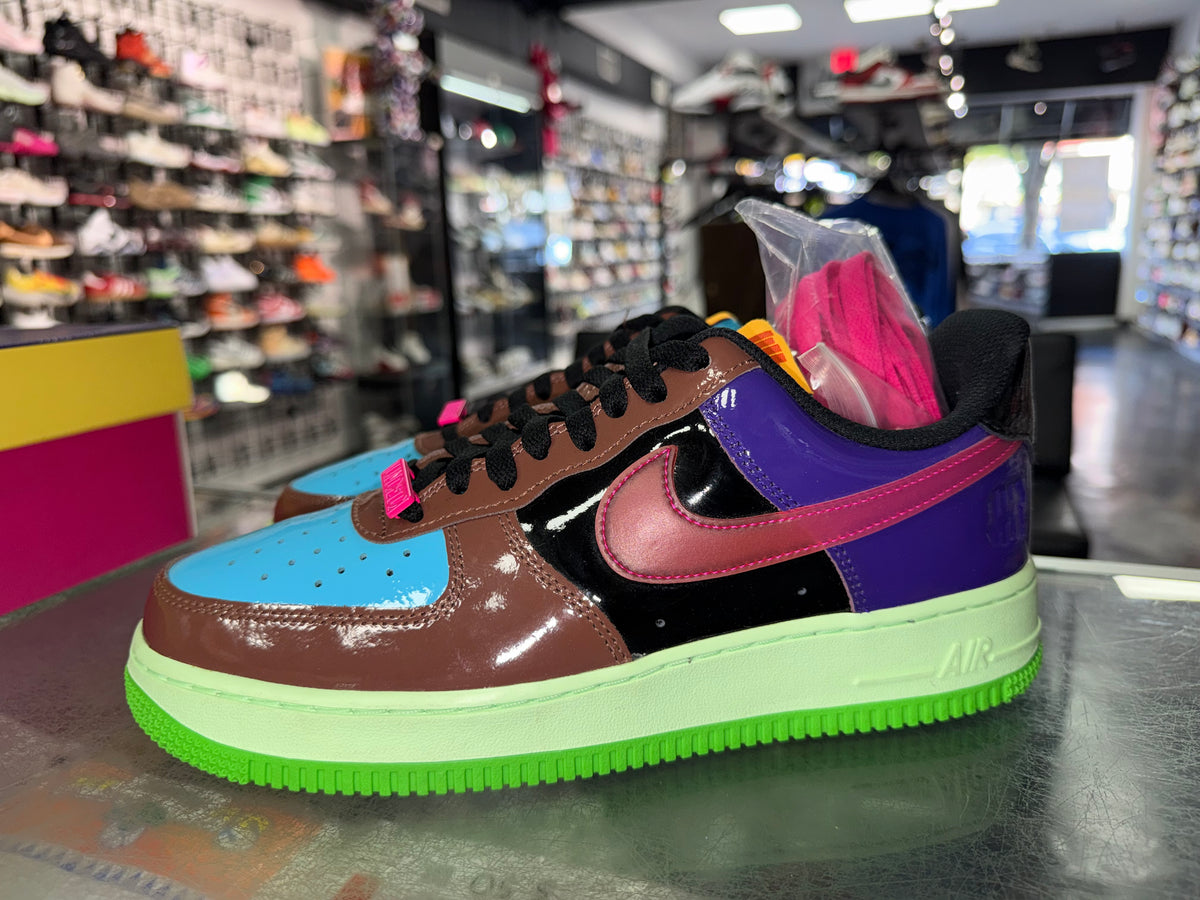 Size 8.5 Air Force 1 Undefeated "Multi Patent Pink Prime"