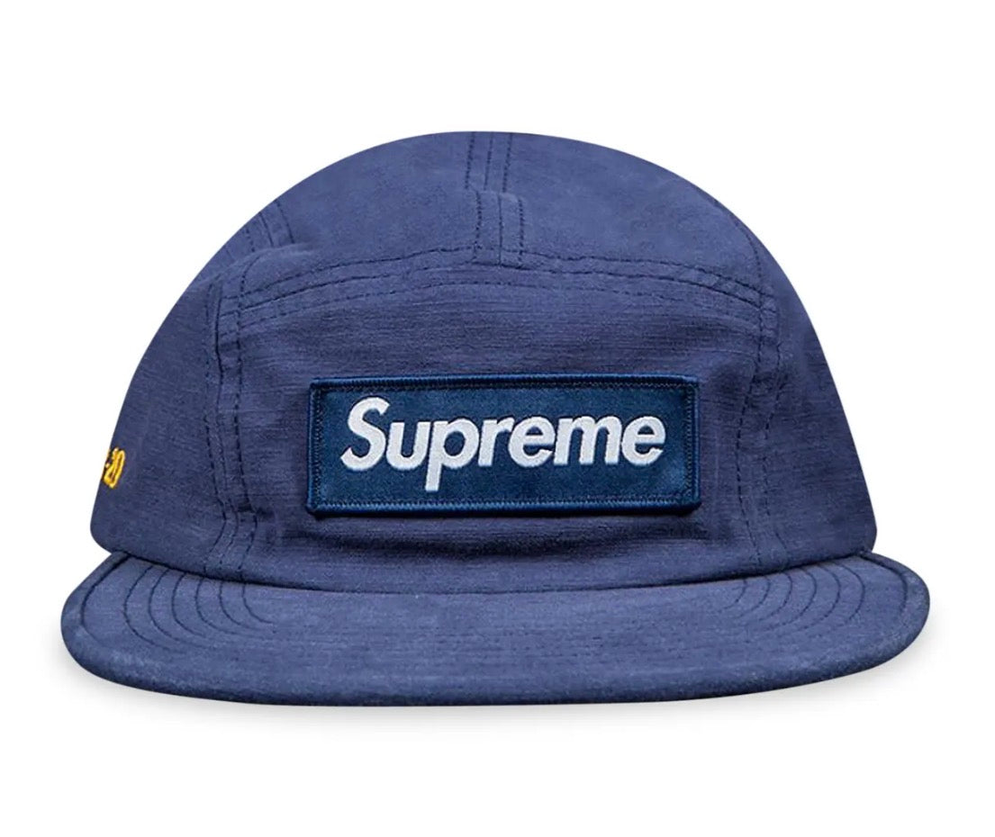 Size OS Supreme NY Military Camp Hat “Navy”