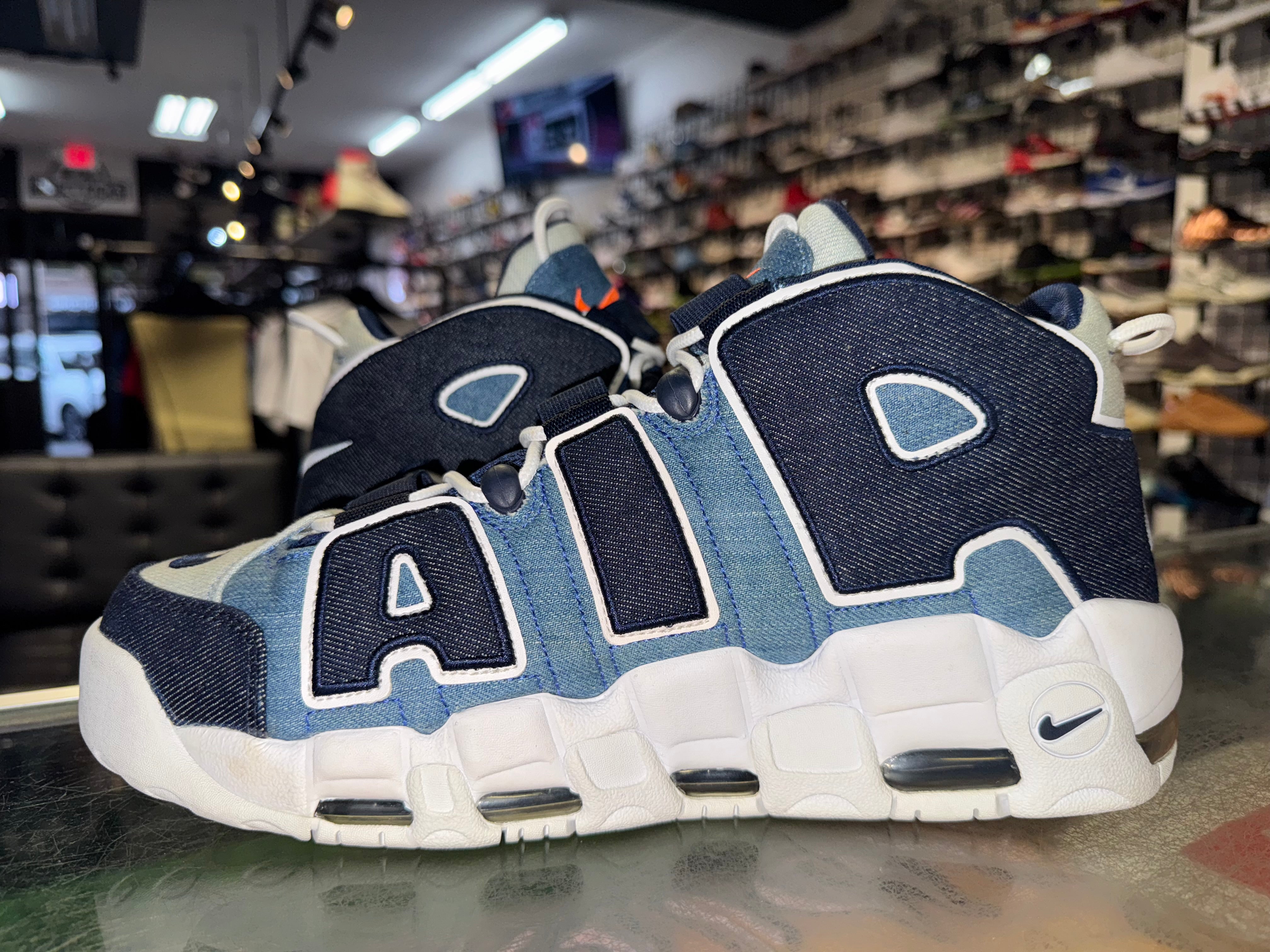 Size 11 Air More Uptempo 96 "Denim"