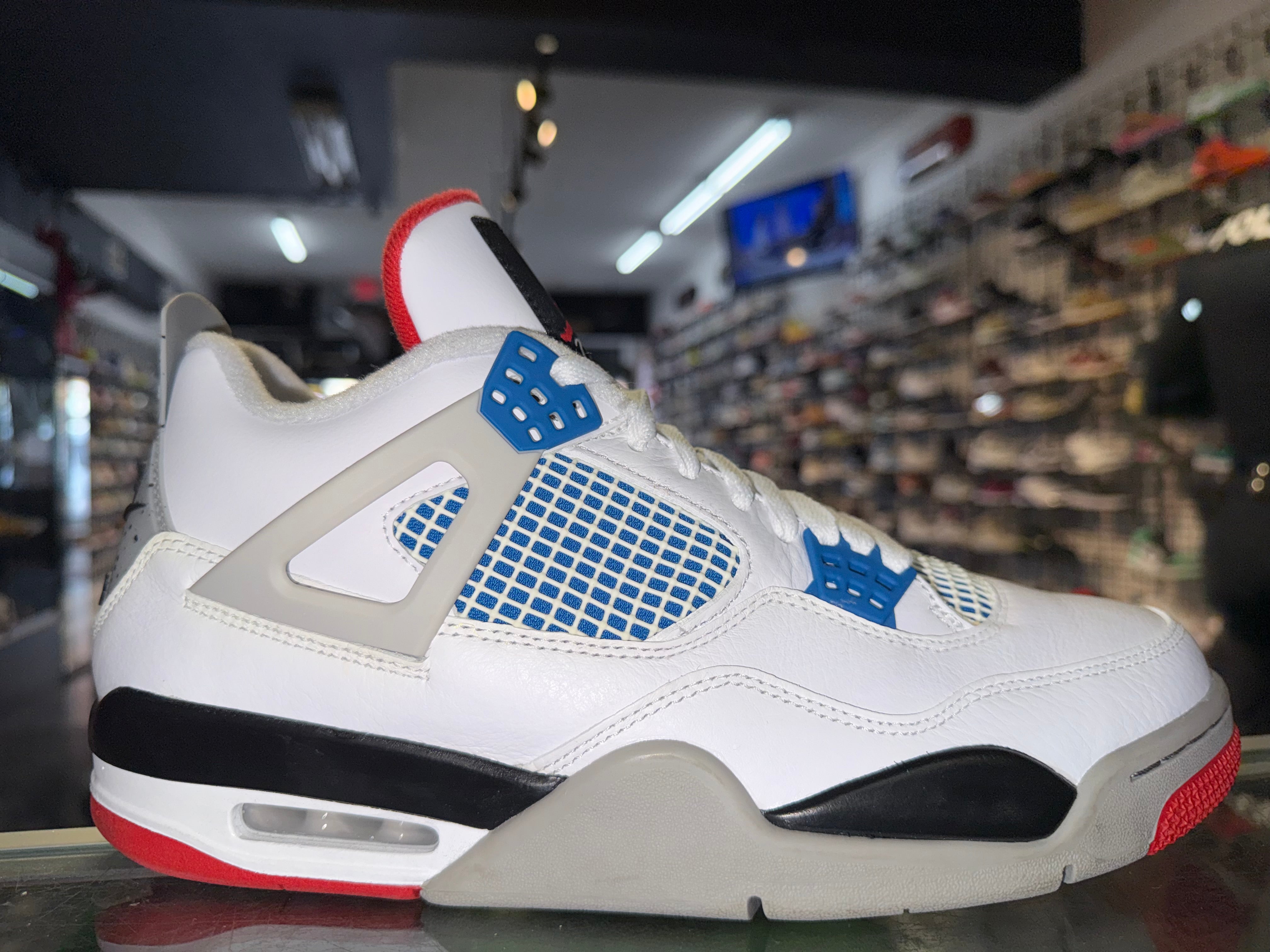 Size 10.5 Air Jordan 4 "What The"
