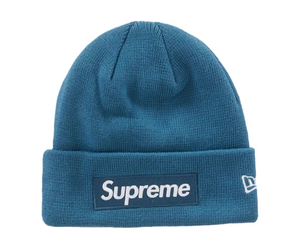 Size OS Supreme New Era Beanie (FW23) “Blue” Brand New