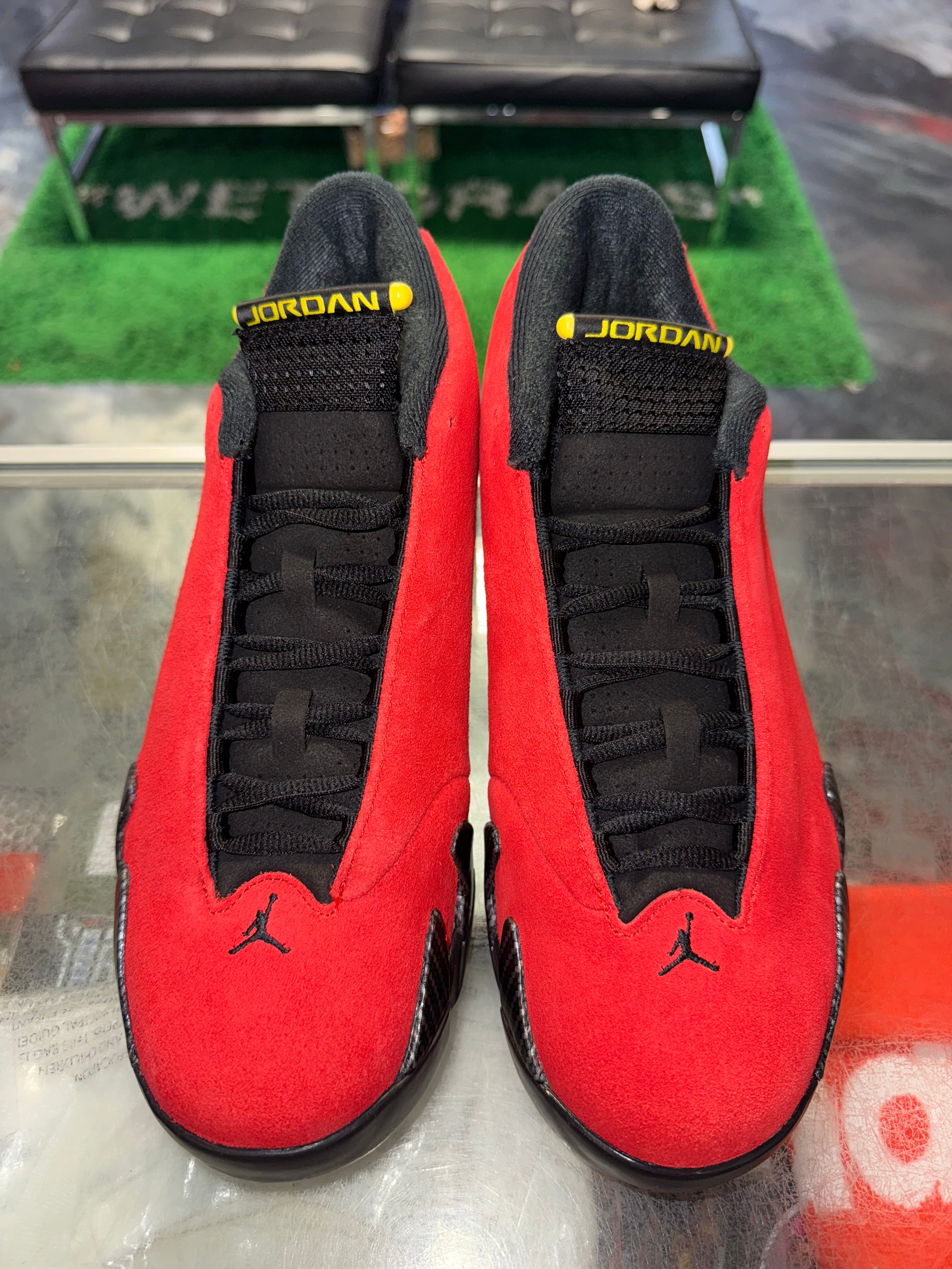 Size 8 Air Jordan 14 "Ferrari" 2025 Brand New