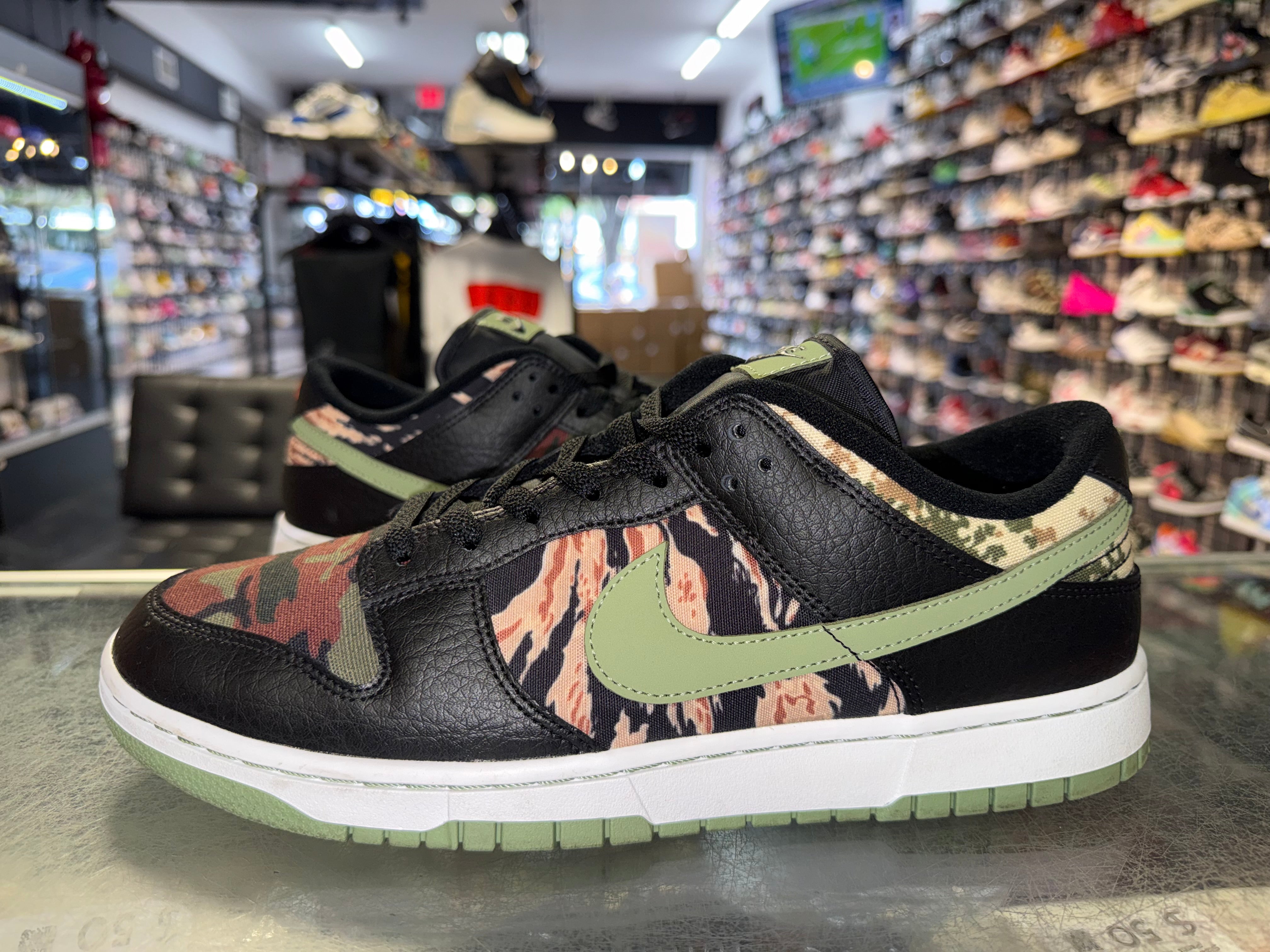 Size 12 Dunk Low "Crazy Camo"