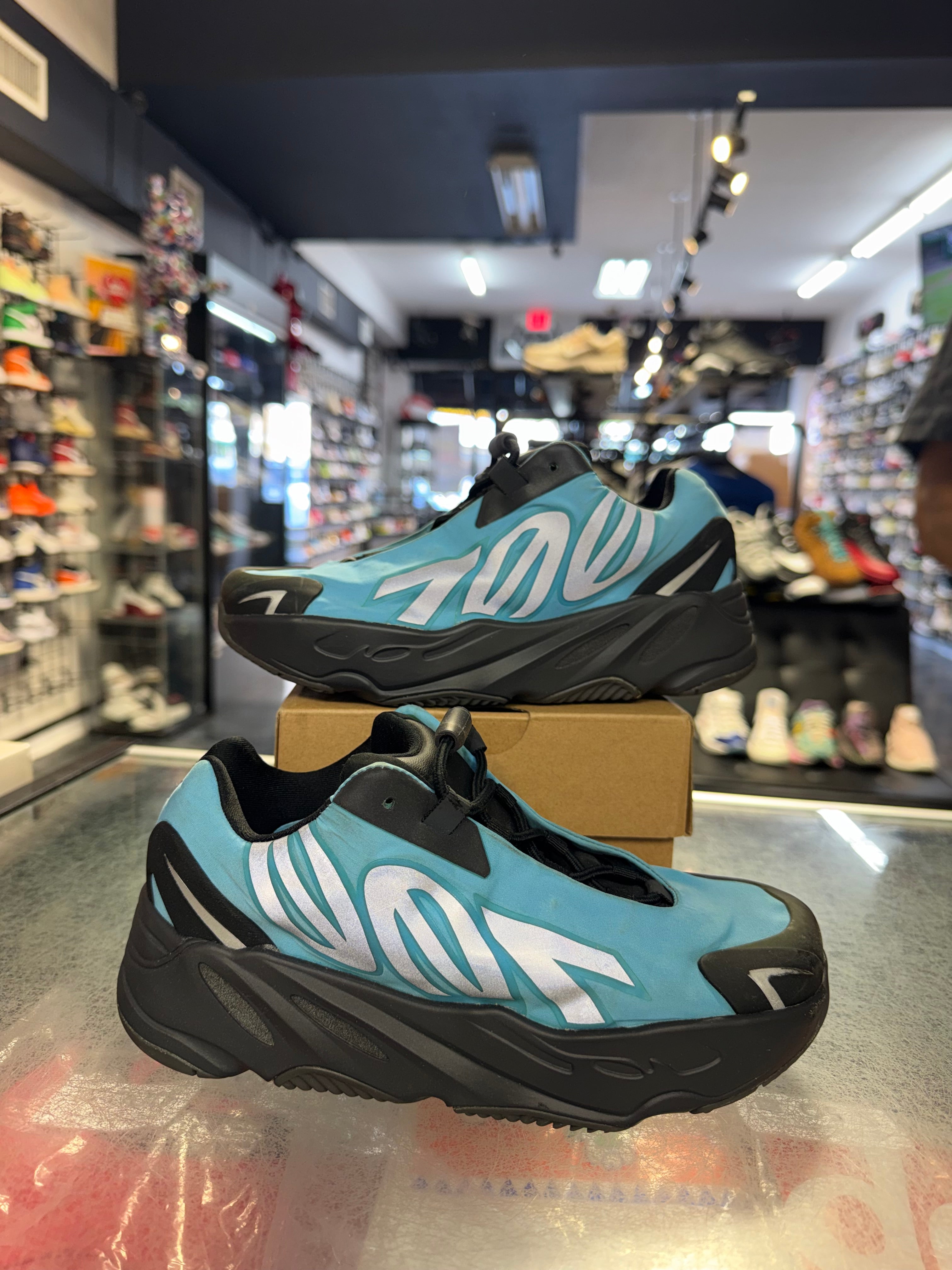 Size 1.5y Yeezy Boost 700 MNVN "Bright Cyan" (PS)