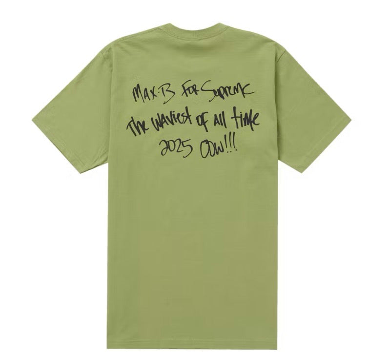 Size M Supreme Max B Tee “Moss” Brand New