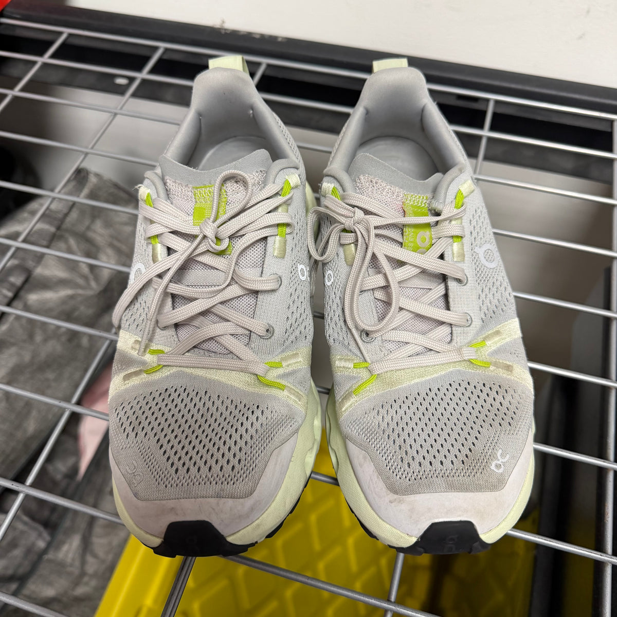 Size 8.5W On Cloudsurfer Trail "Lime Frost" - NB