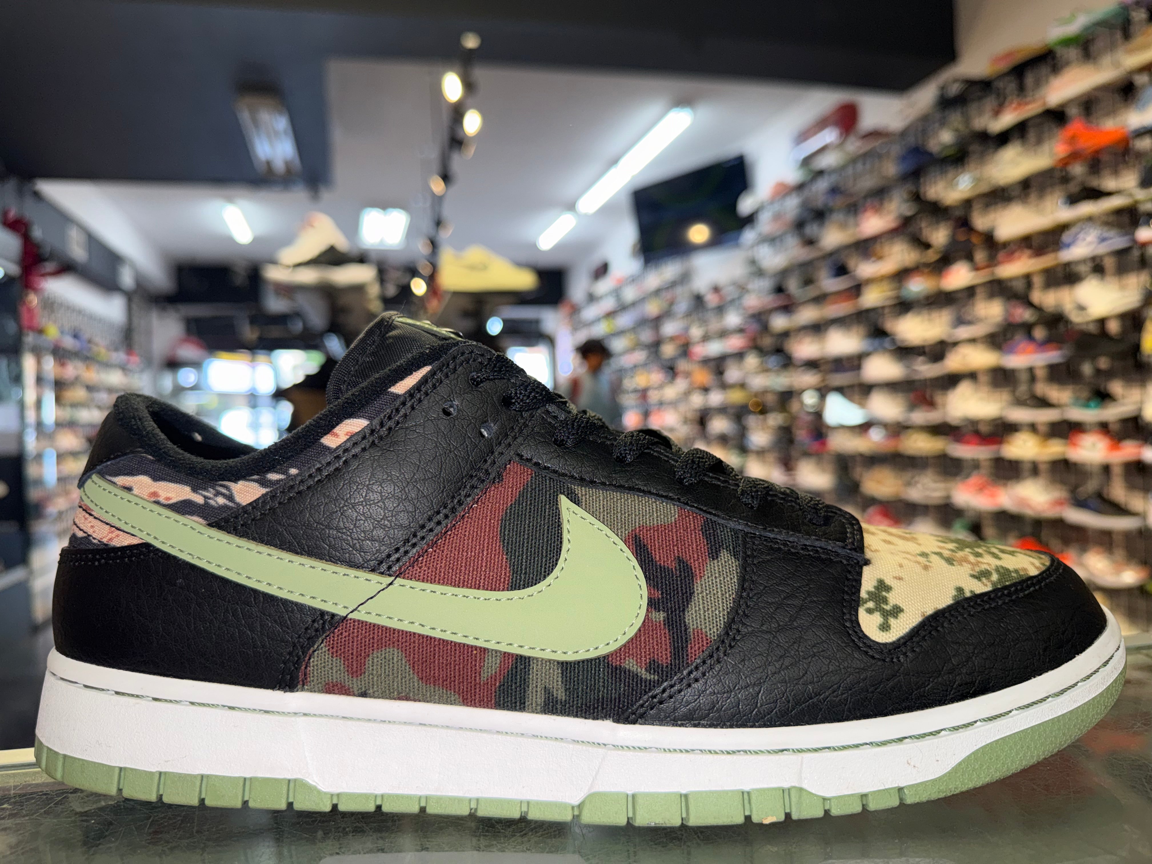 Size 13 Dunk Low “Crazy Camo”
