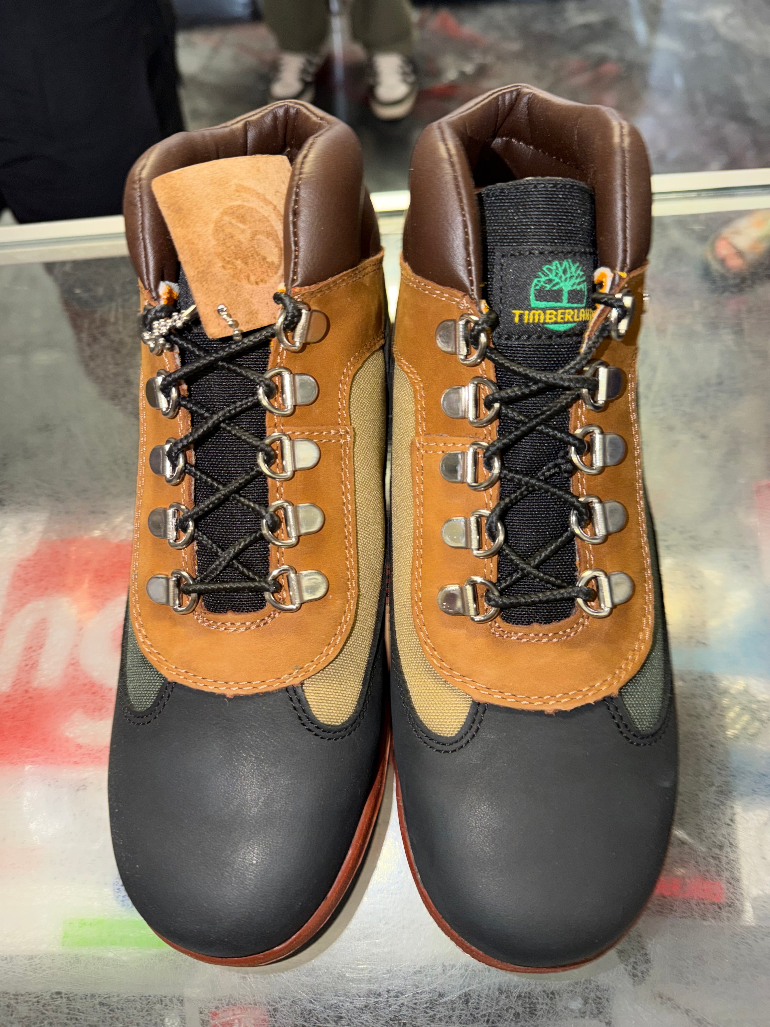 Size 6.5 Timberland Field Boot "Black Nubuck" Brand New