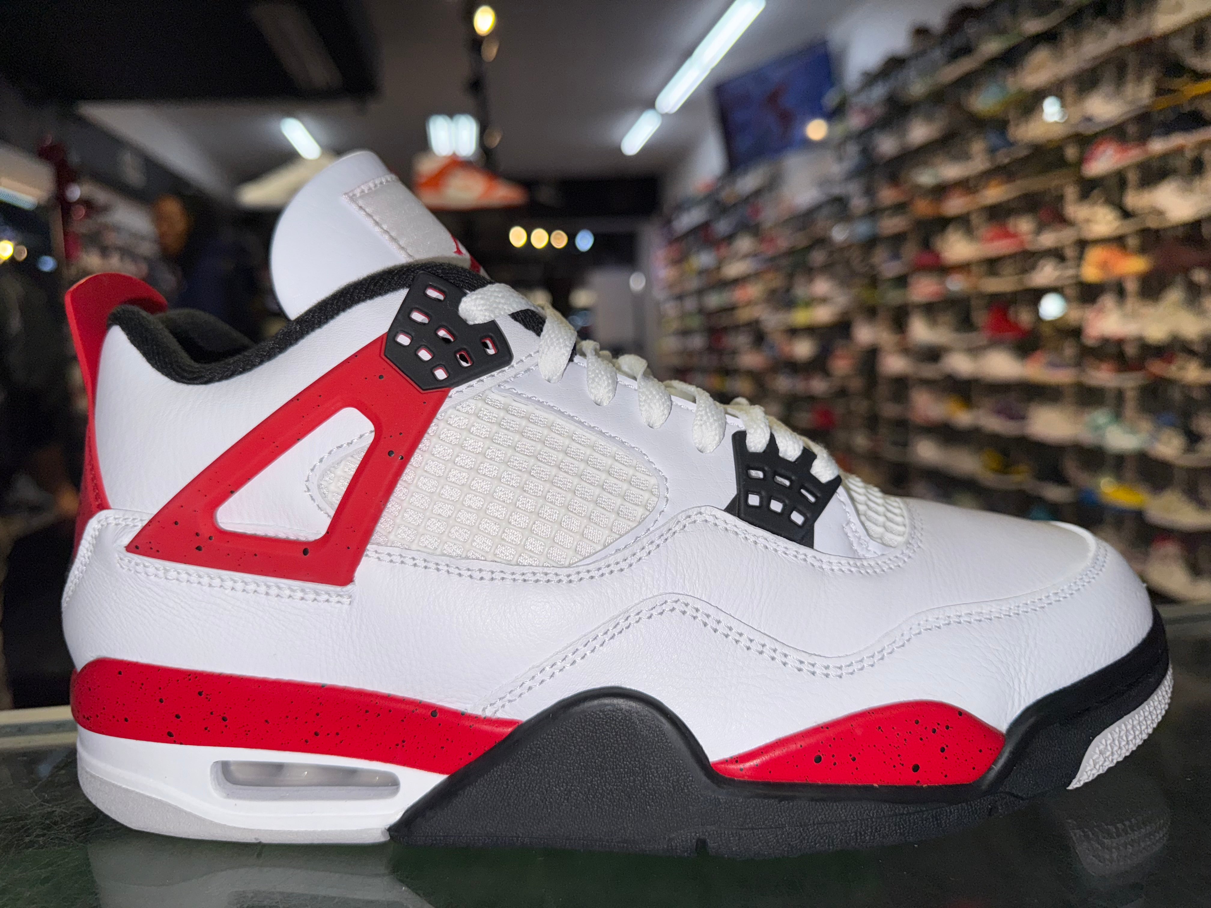 Size 9.5 Air Jordan 4 "Red Cement"