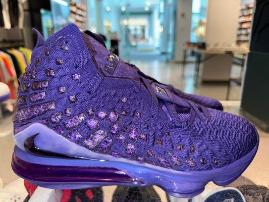 Size 9.5 LeBron 17 “2K Purple” Brand New (Mall)