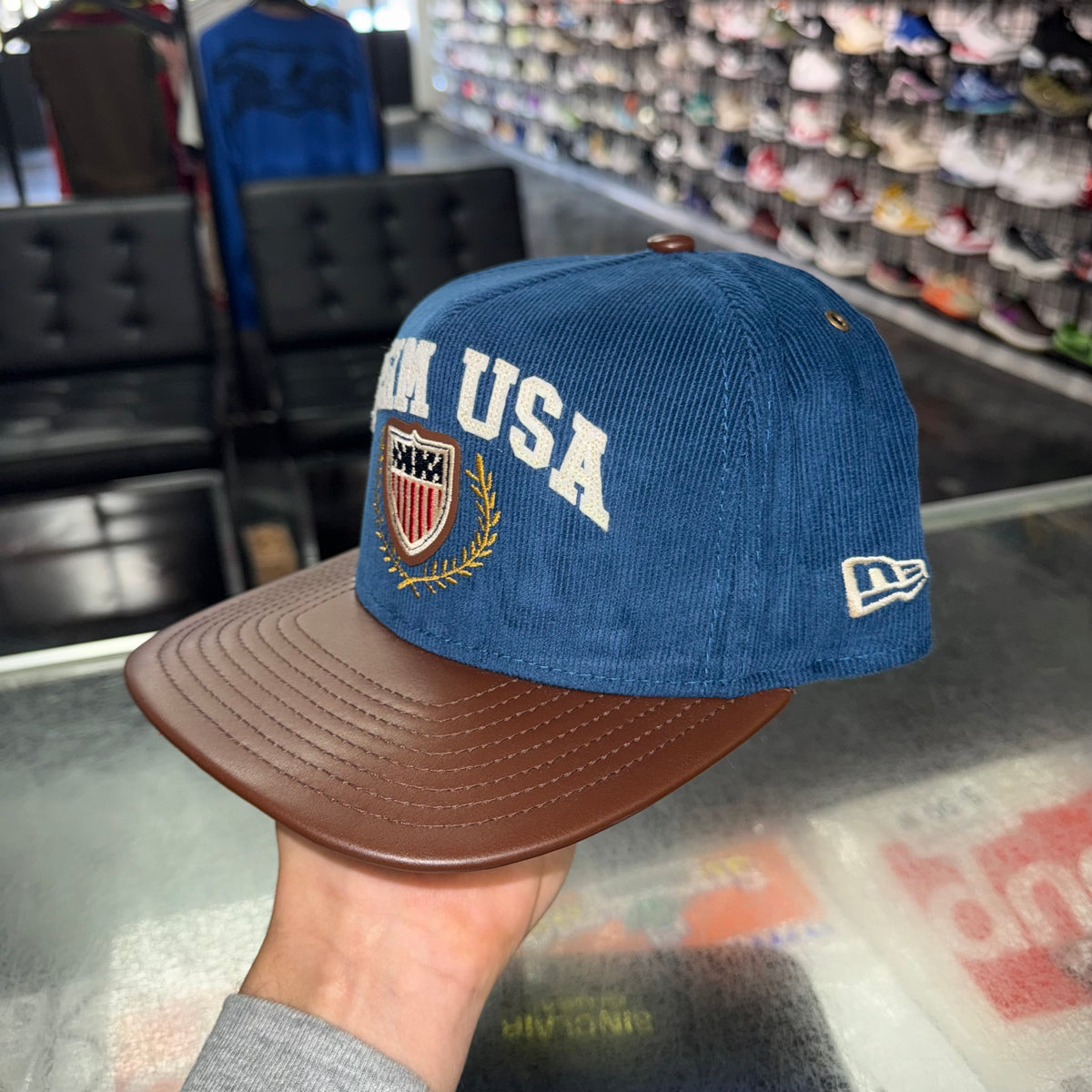 Size OS New Era SnapBack Hat “Team USA” Brand New