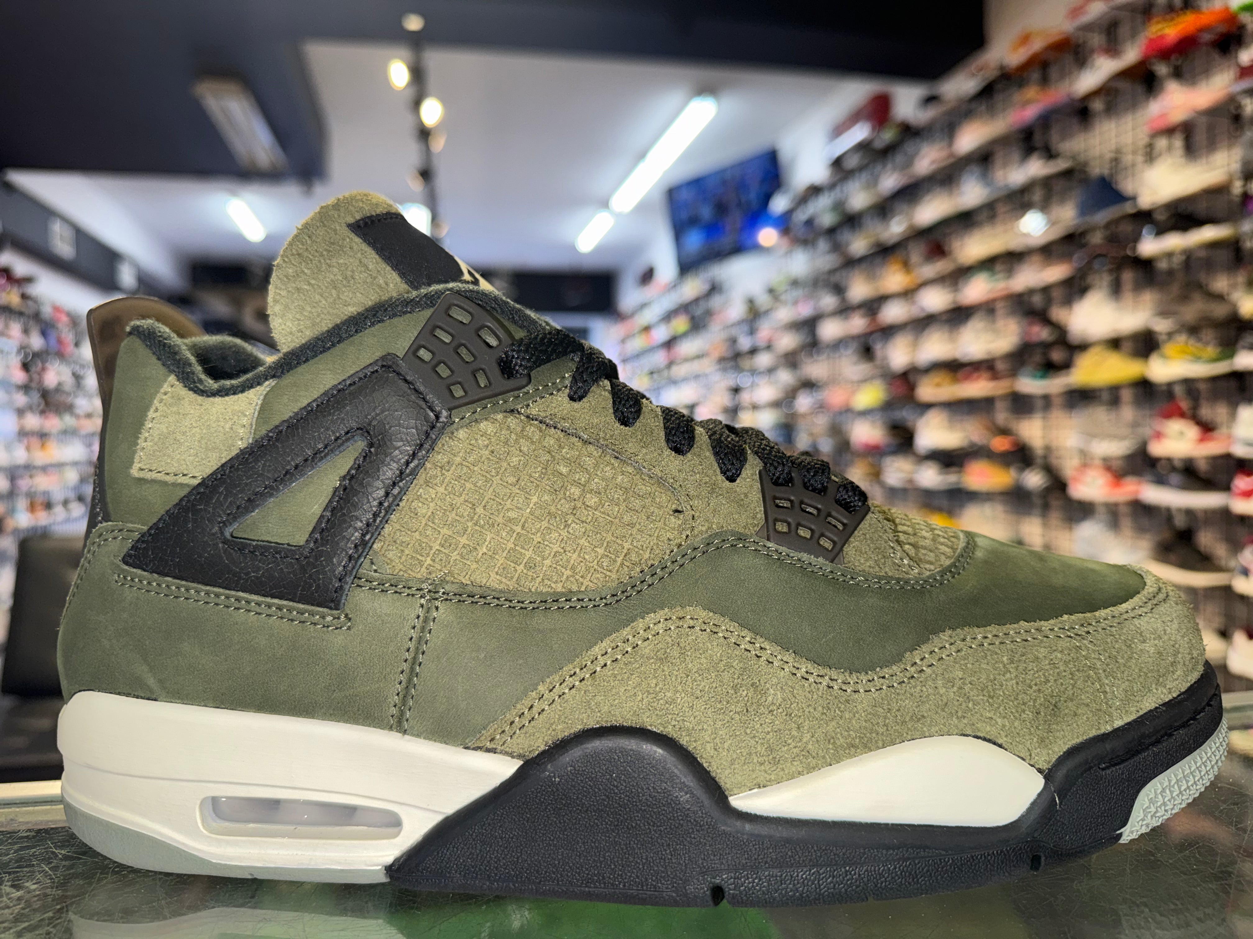 Size 11 Air Jordan 4 “Craft Olive” Brand New