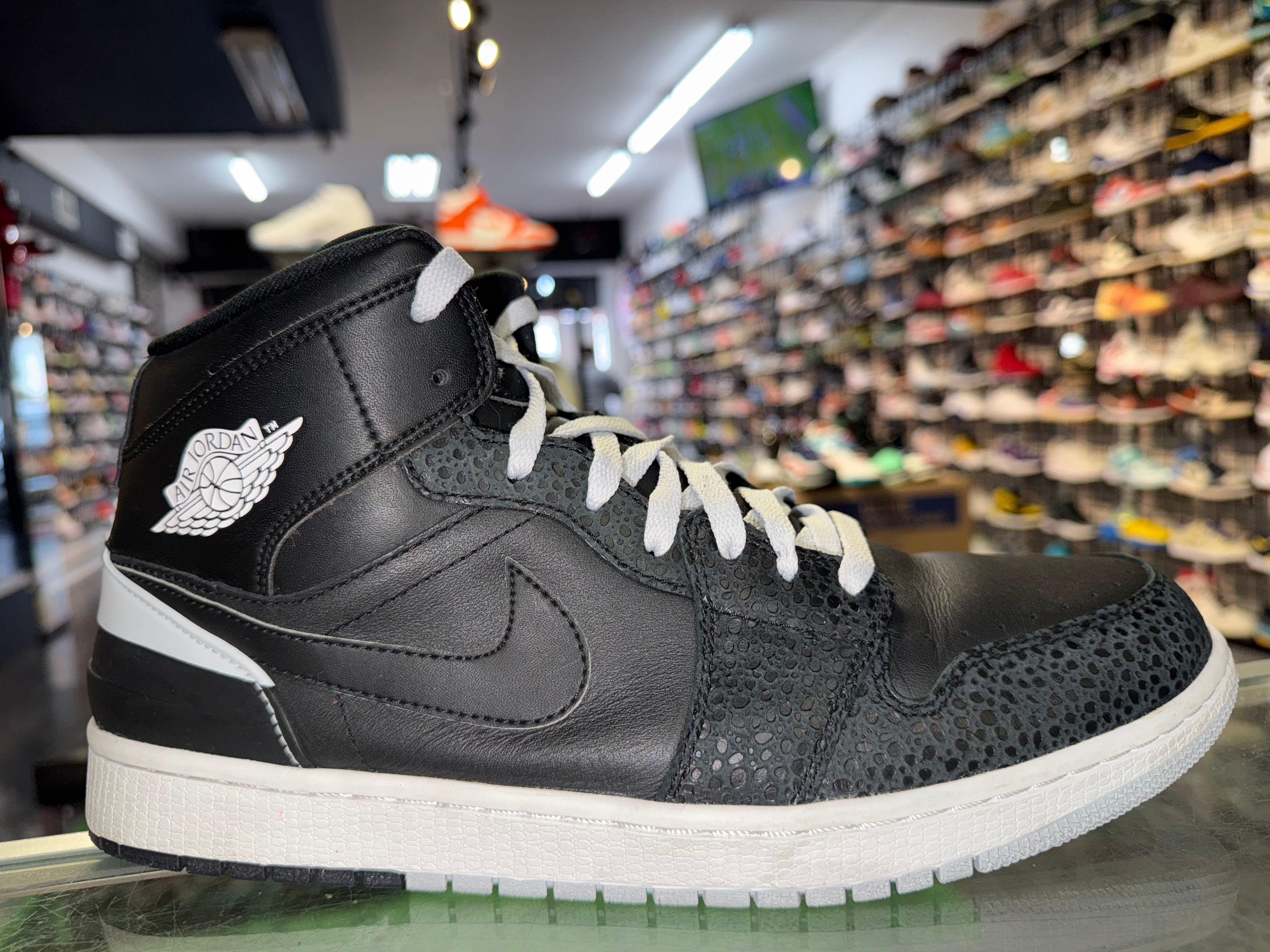 Size 11.5 Air Jordan 1 Retro '86 "Black White"