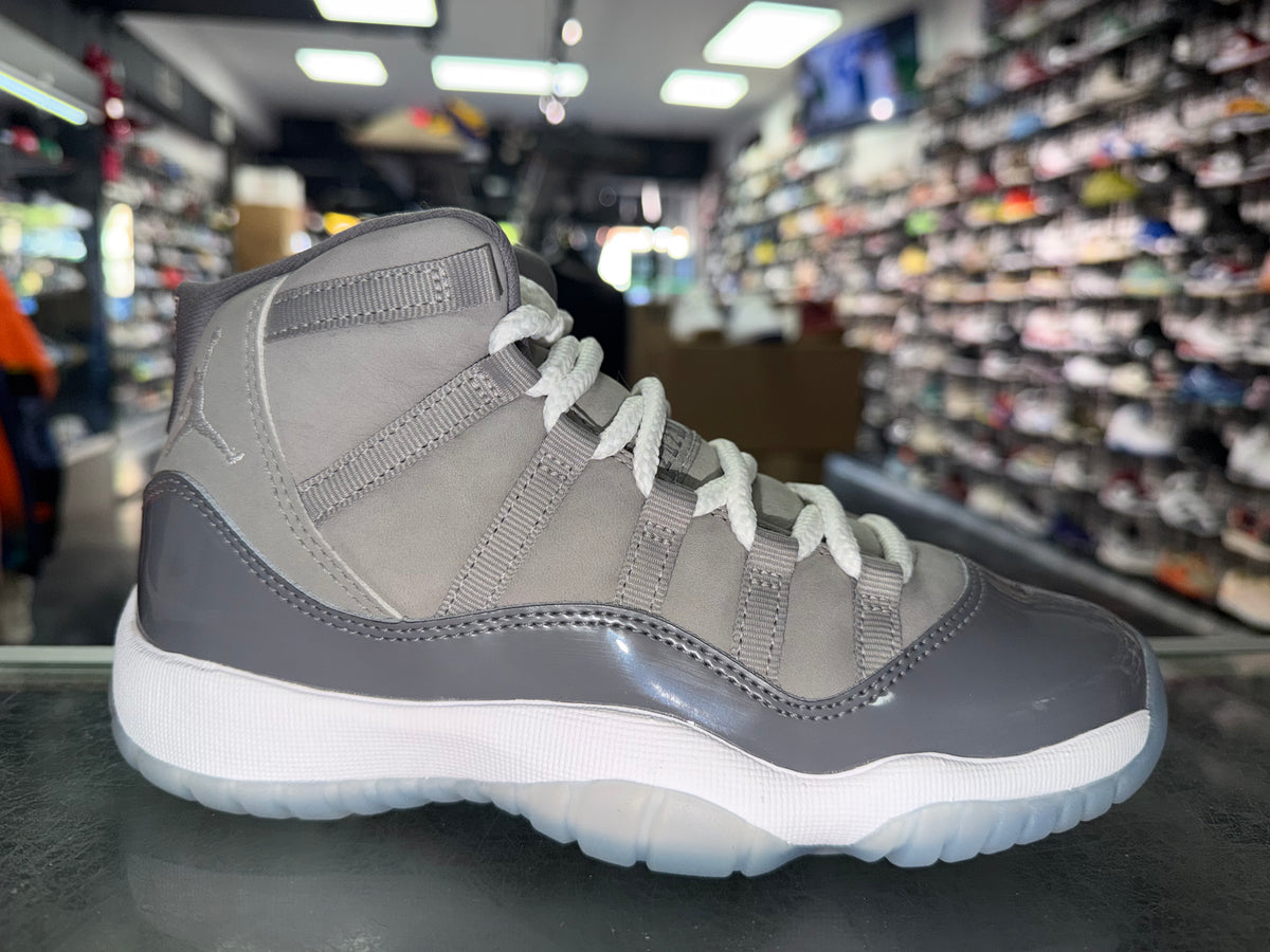 Size 3.5y Air Jordan 11 "Cool Grey" Brand New