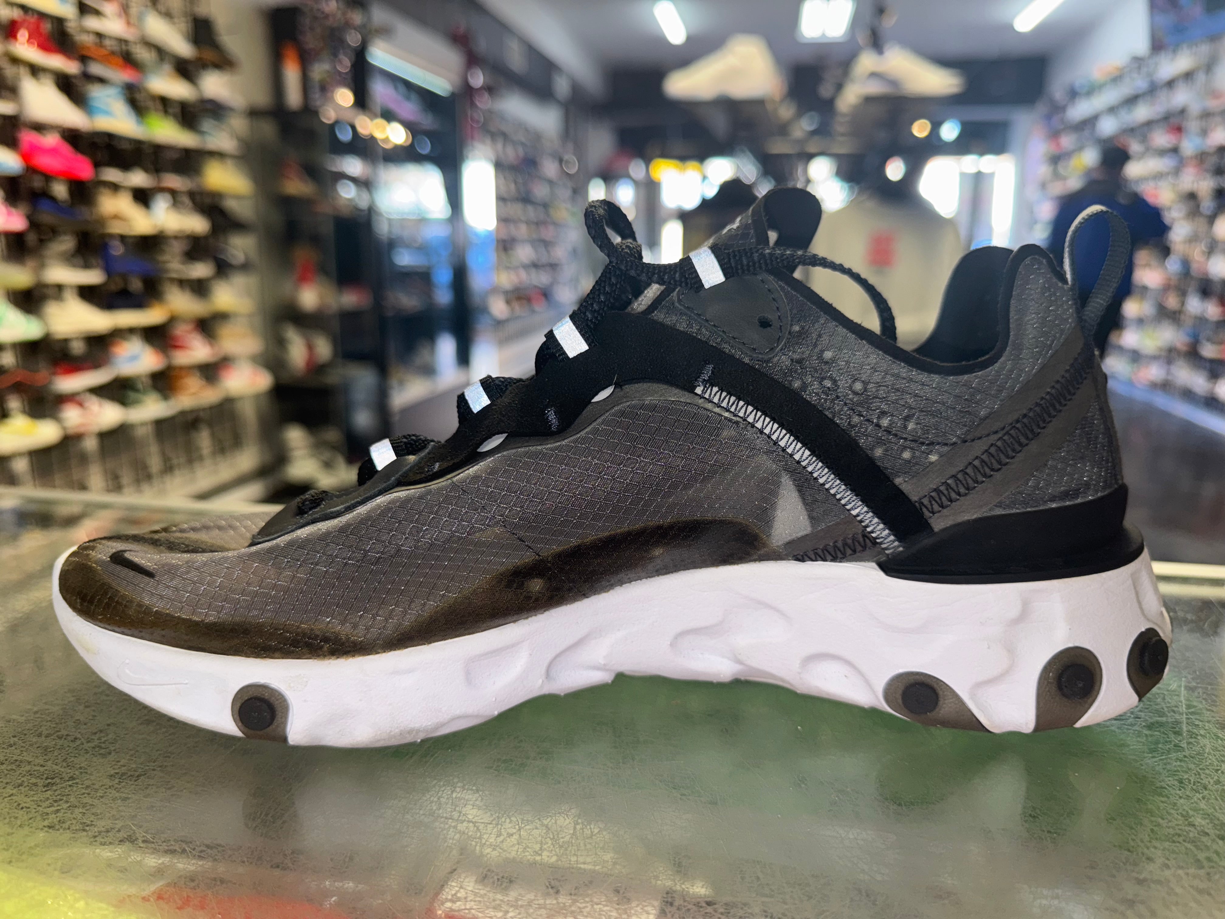 Size 9 Nike React Element 87 "Anthracite Black"