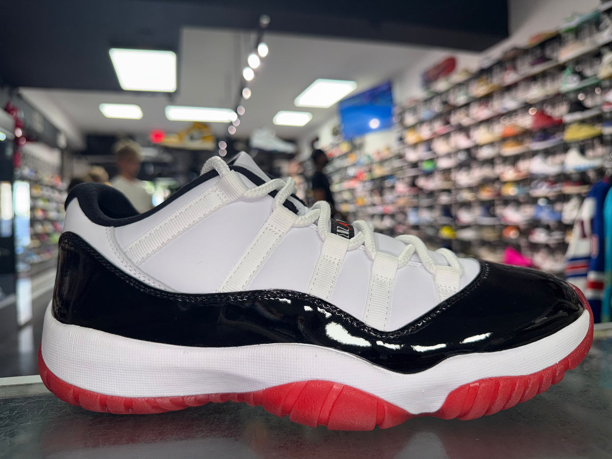 Size 9.5 Air Jordan 11 Low "Concord Bred"