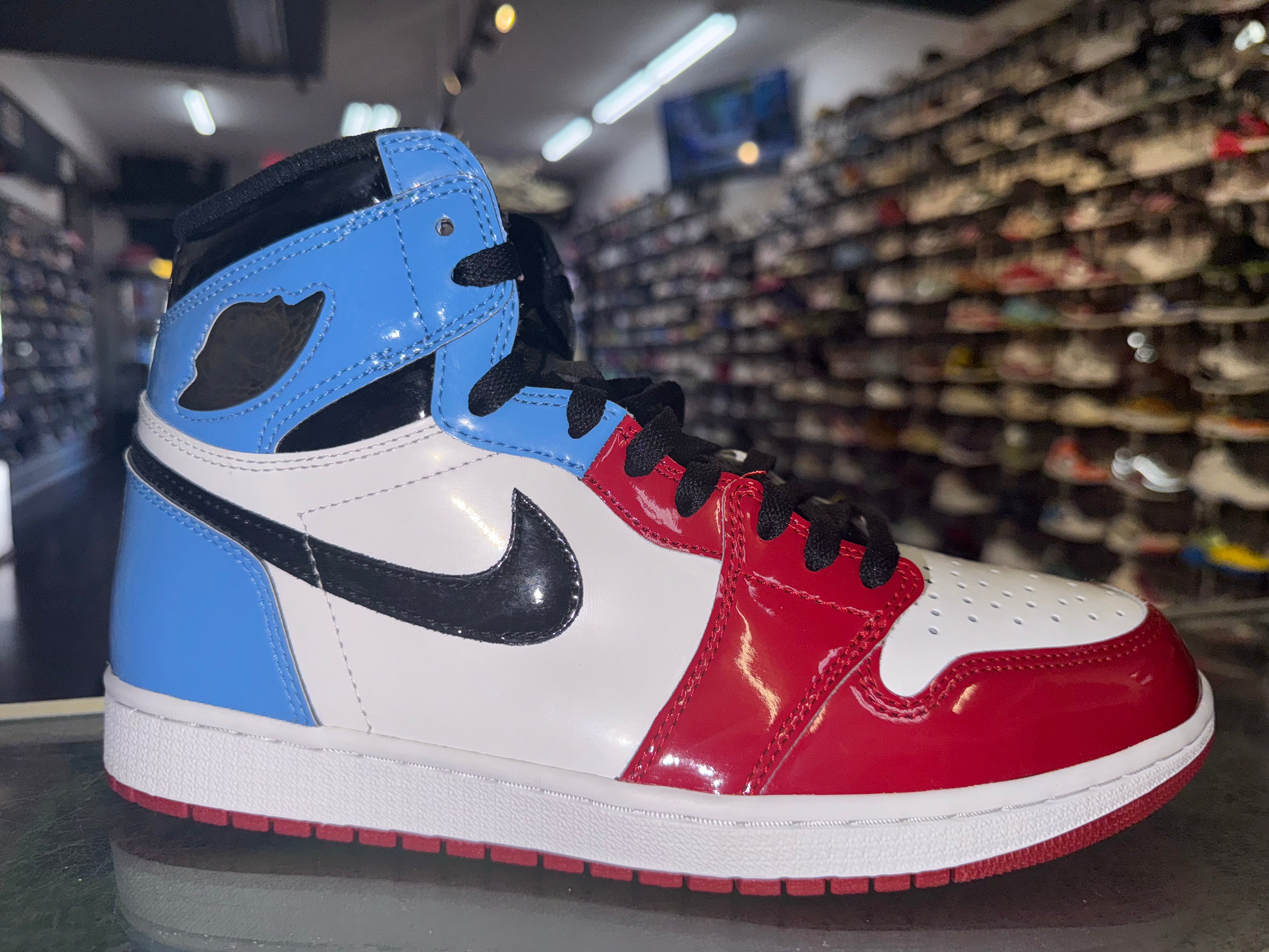 Size 10 Air Jordan 1 Fearless "UNC Chicago" Worn 1x