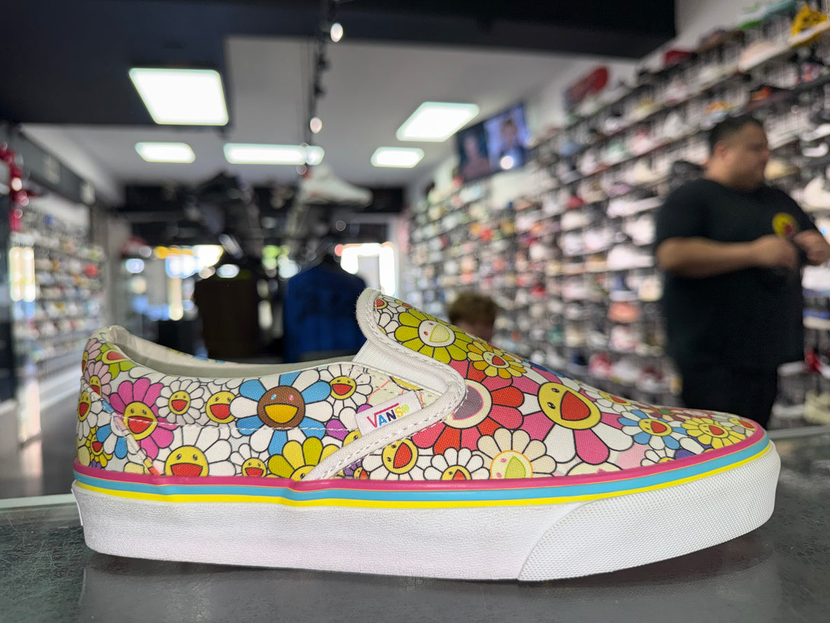Size 8.5 Vans Slip-On LX Murakami "Multi-Color Flower" Brand New