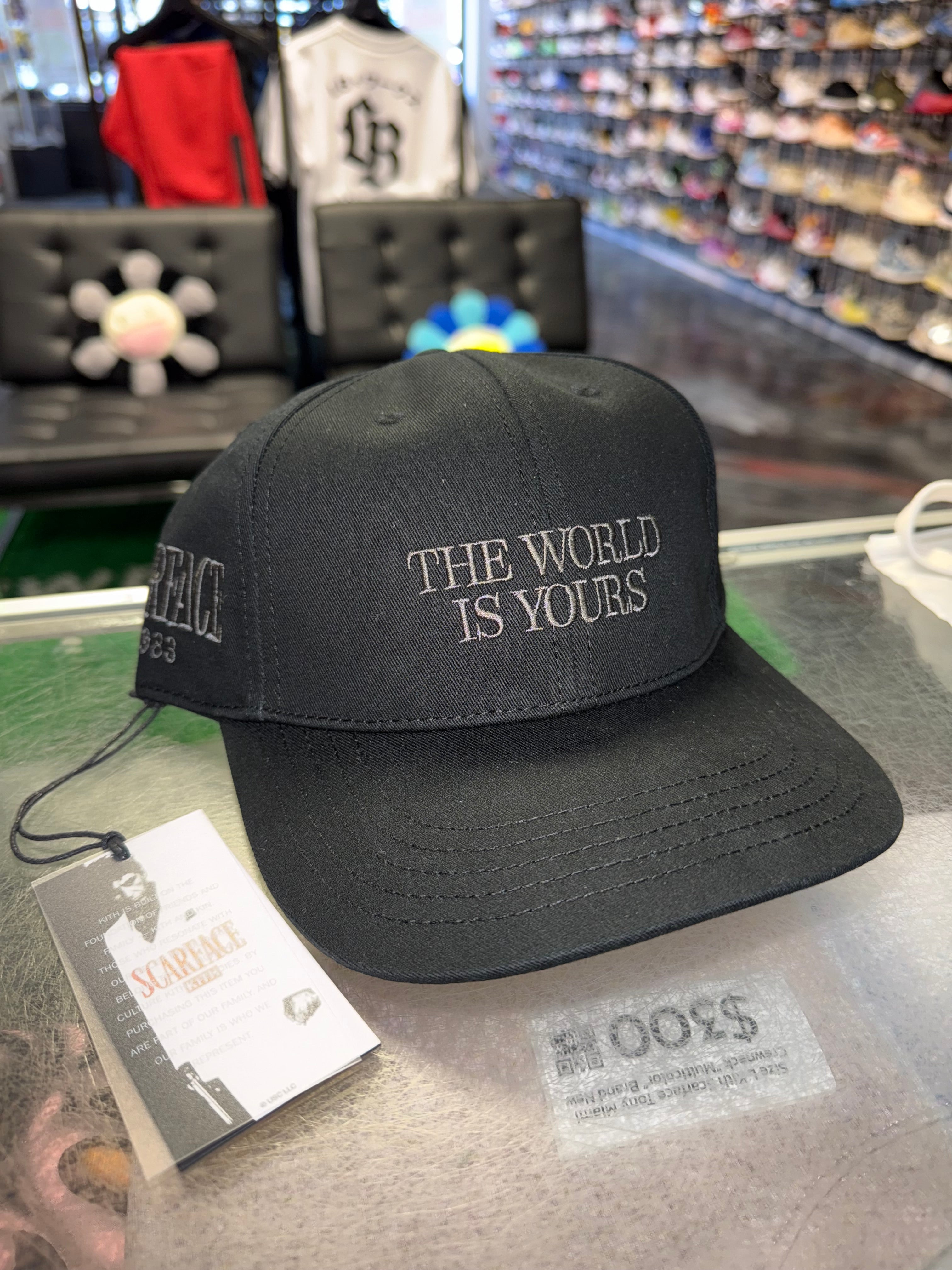 Size OS Kith Scarface Aaron Cap “Iron” Brand New