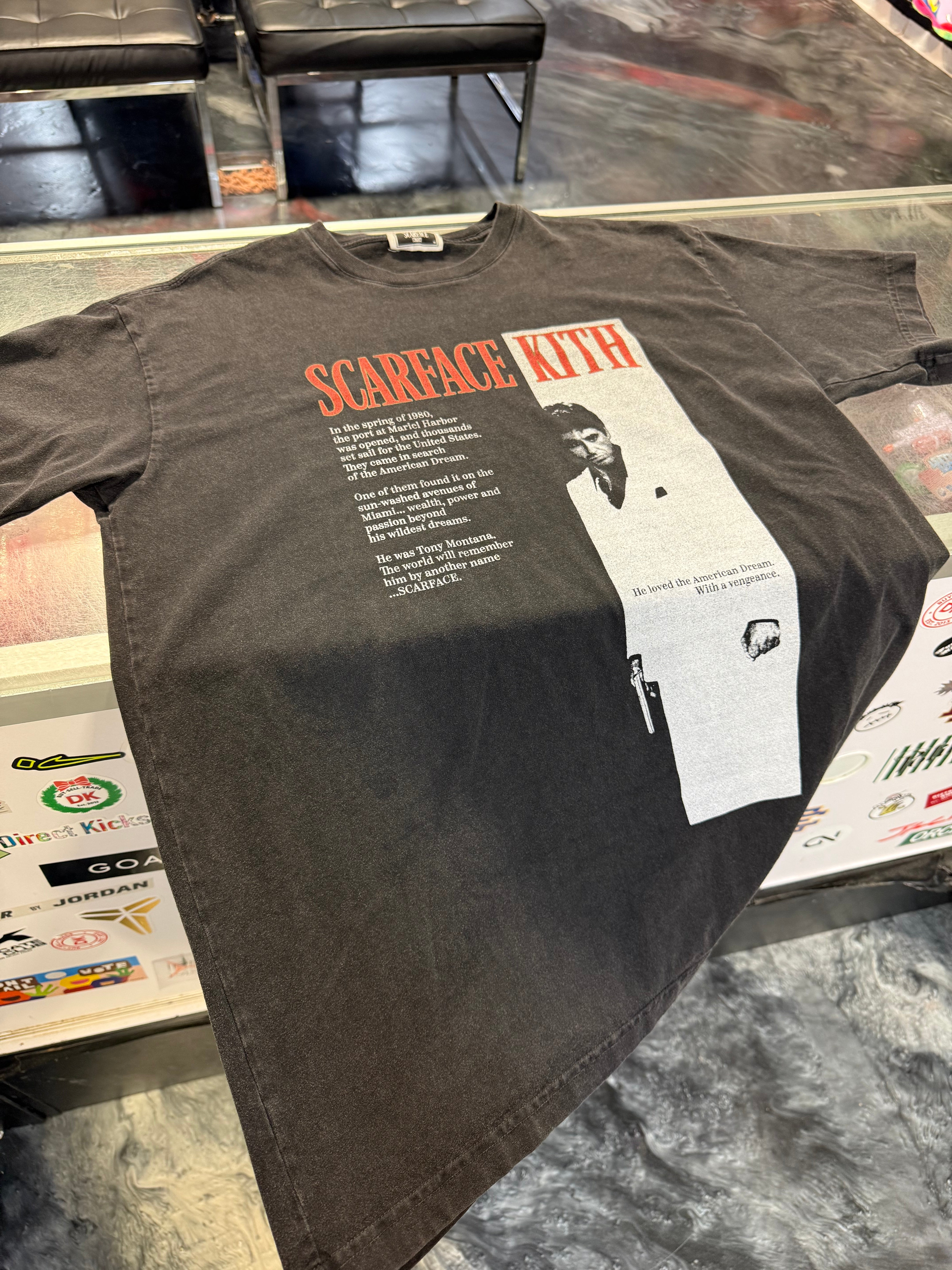 Size M Kith x Scarface Poster Tee “Black”