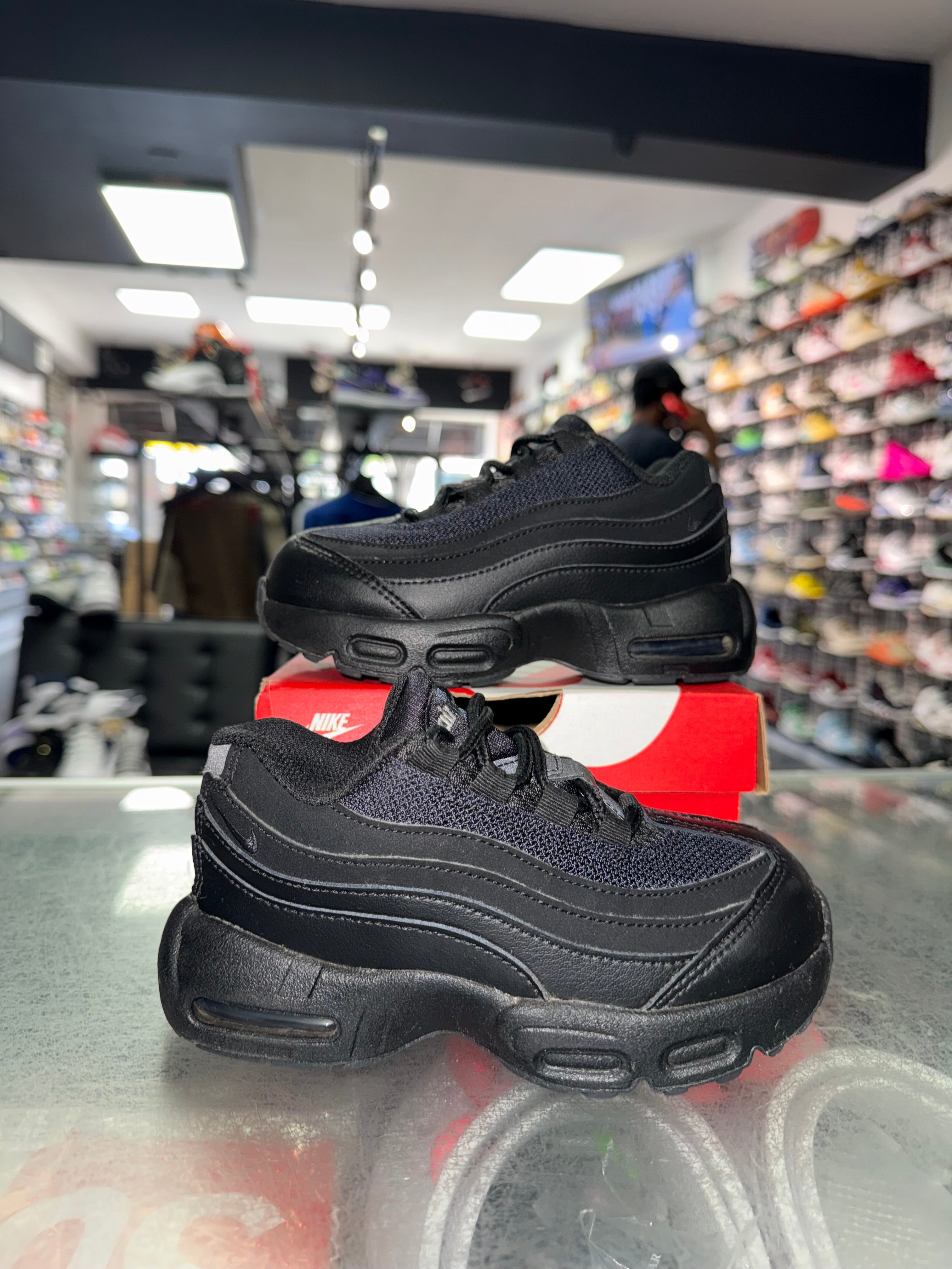 Size 10c Air Max 95 Recraft "Black" (TD)