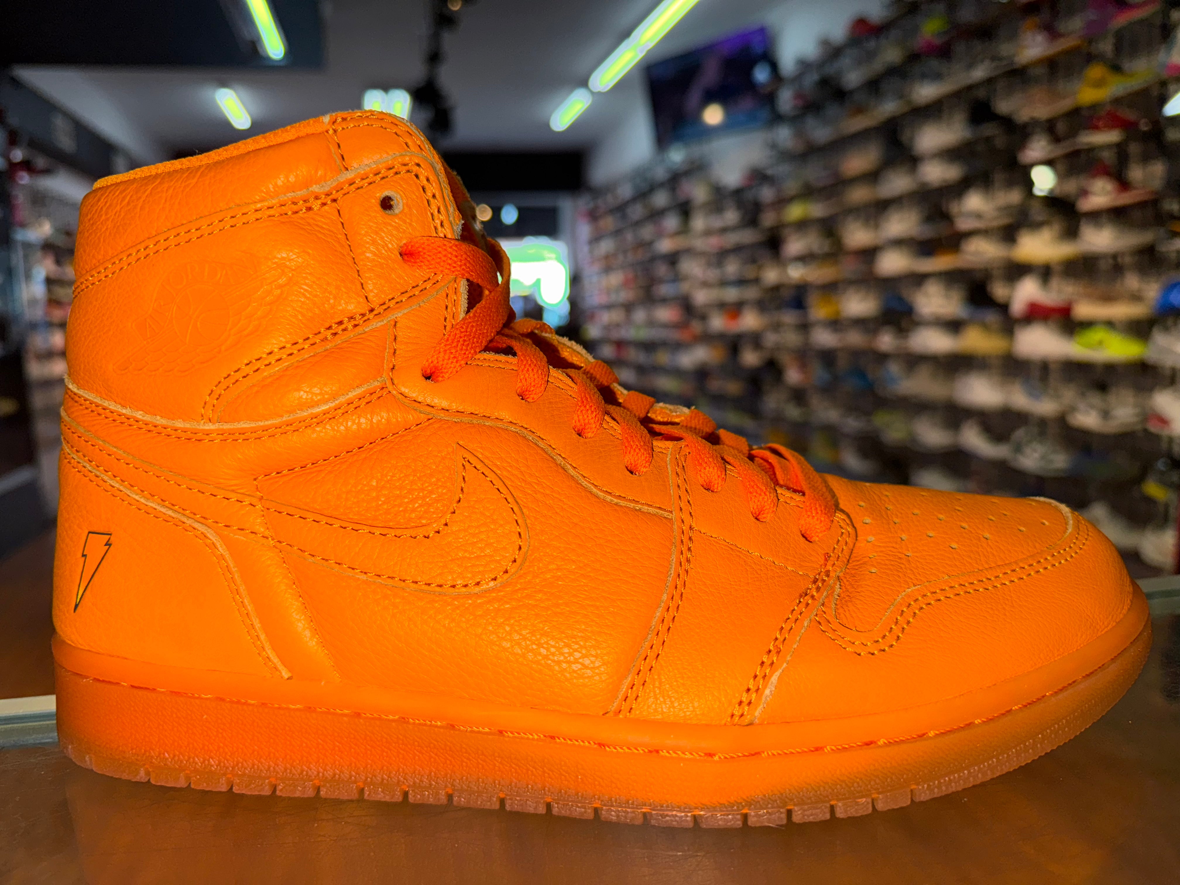 Size 9.5 Air Jordan 1 Gatorade “Orange”