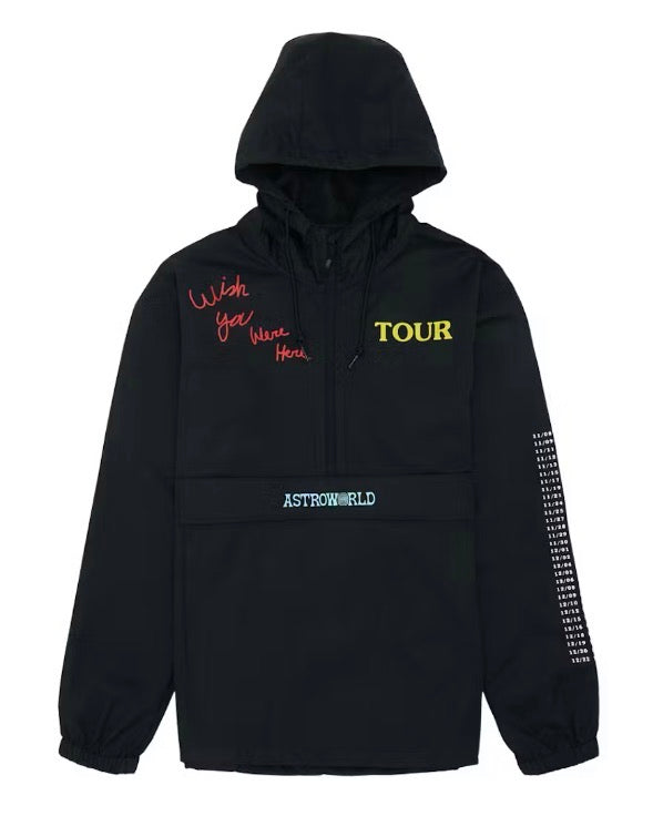 Size XXL Travis Scott Astroworld Anorak “Black”