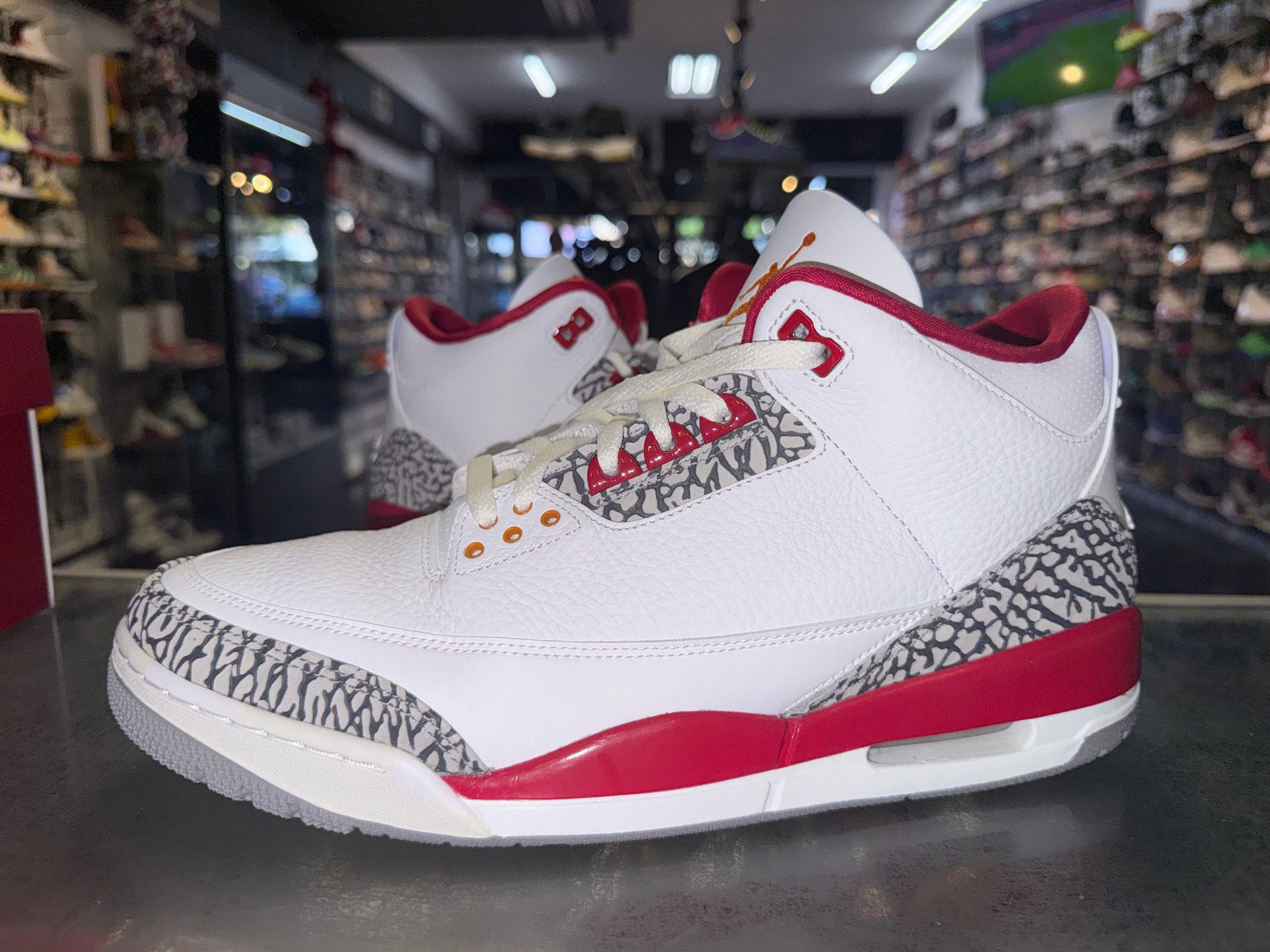 Size 12.5 Air Jordan 3 "Cardinal"