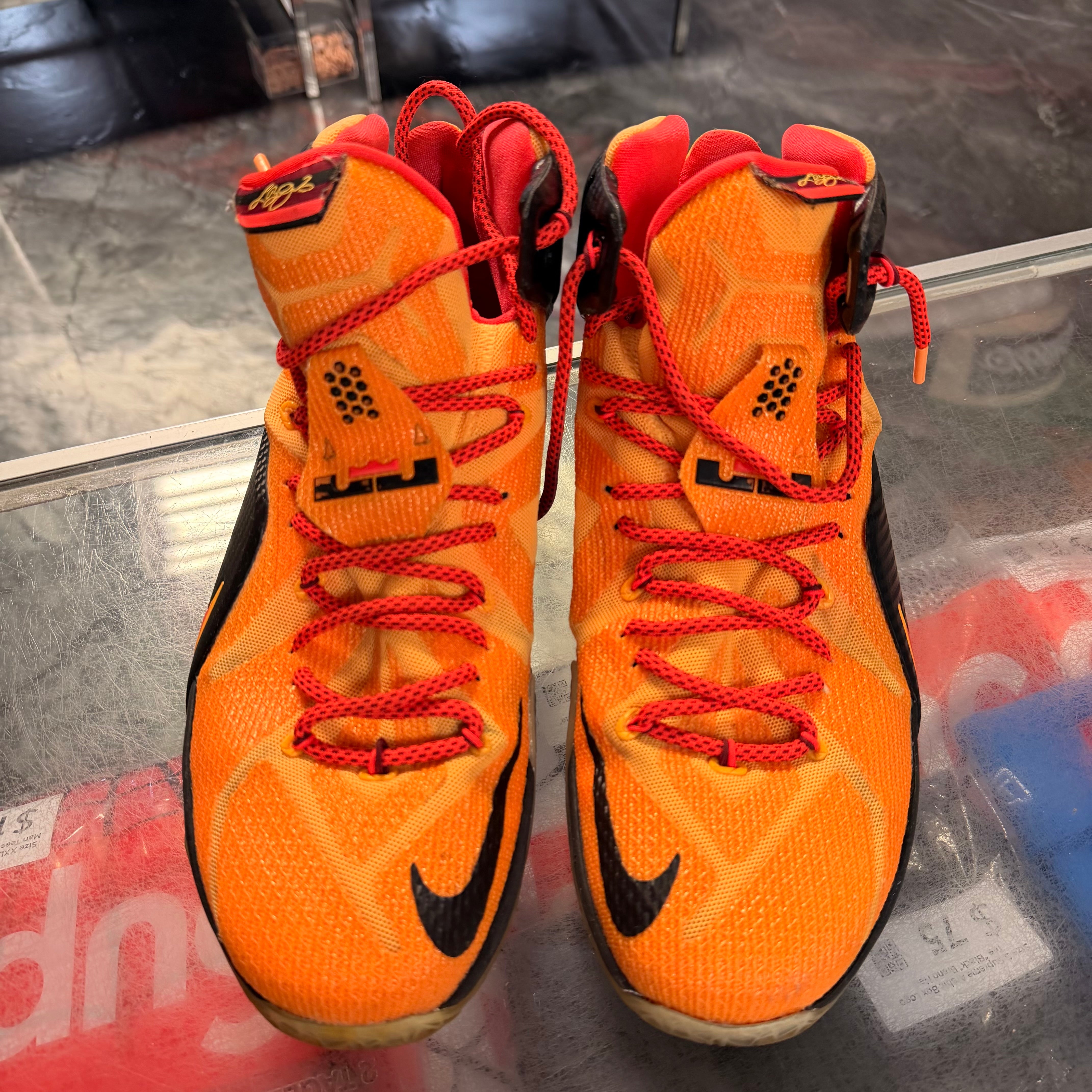Size 13 Lebron 12 'CLE" - NB