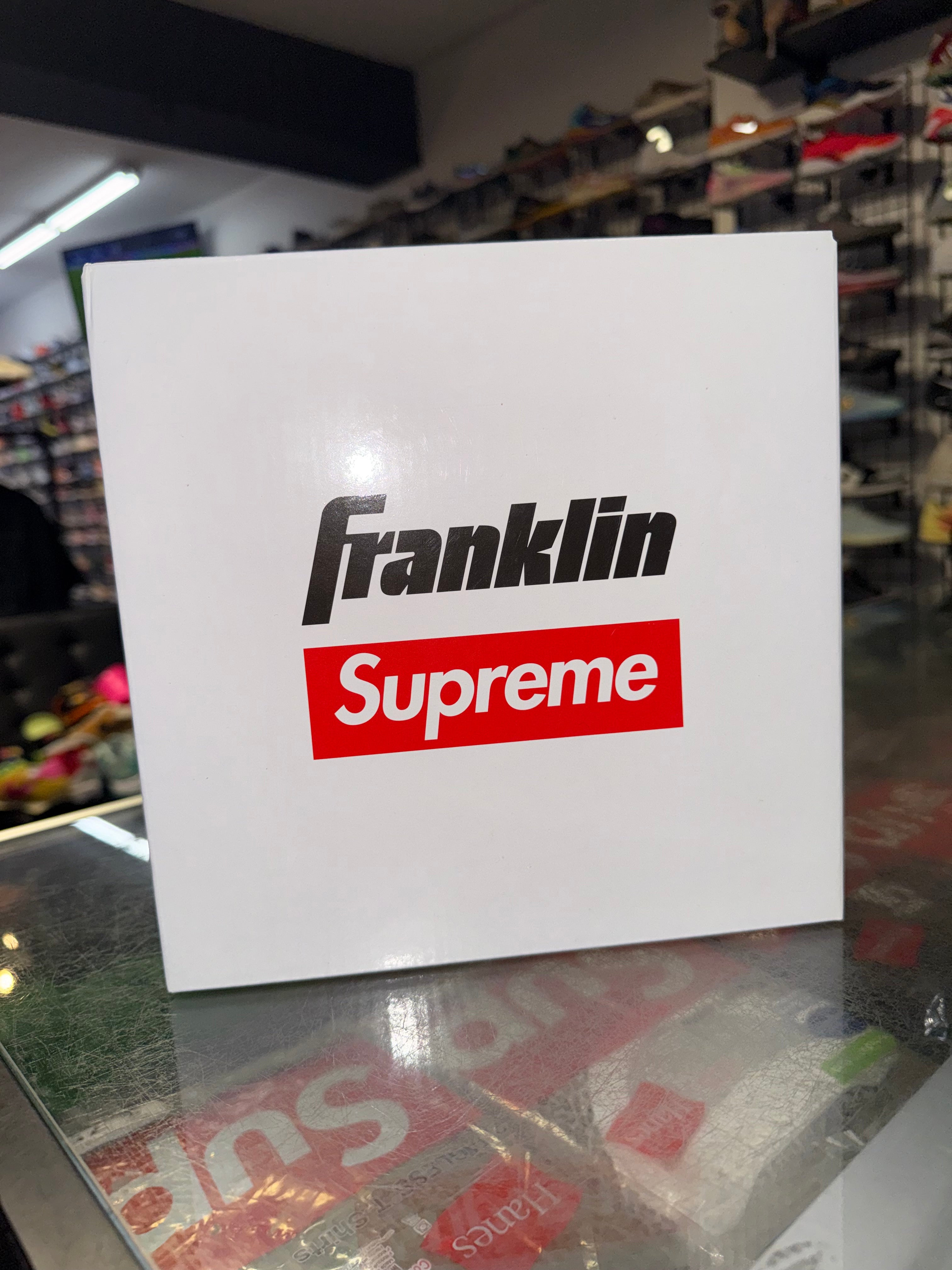 Size OS Supreme Franklin Playground Ball “White” Brand New