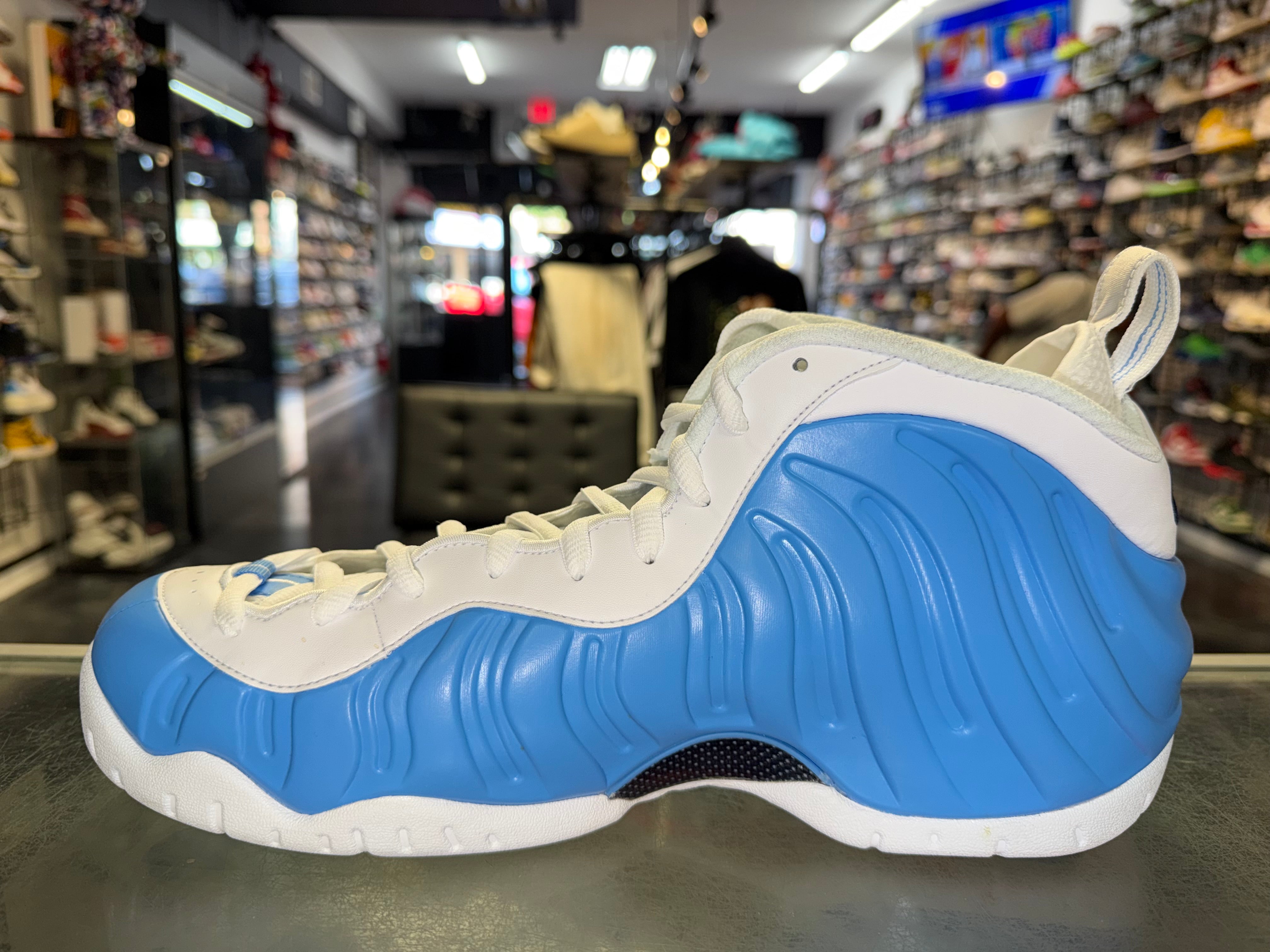 Size 13 Foamposite Pro "University Blue"