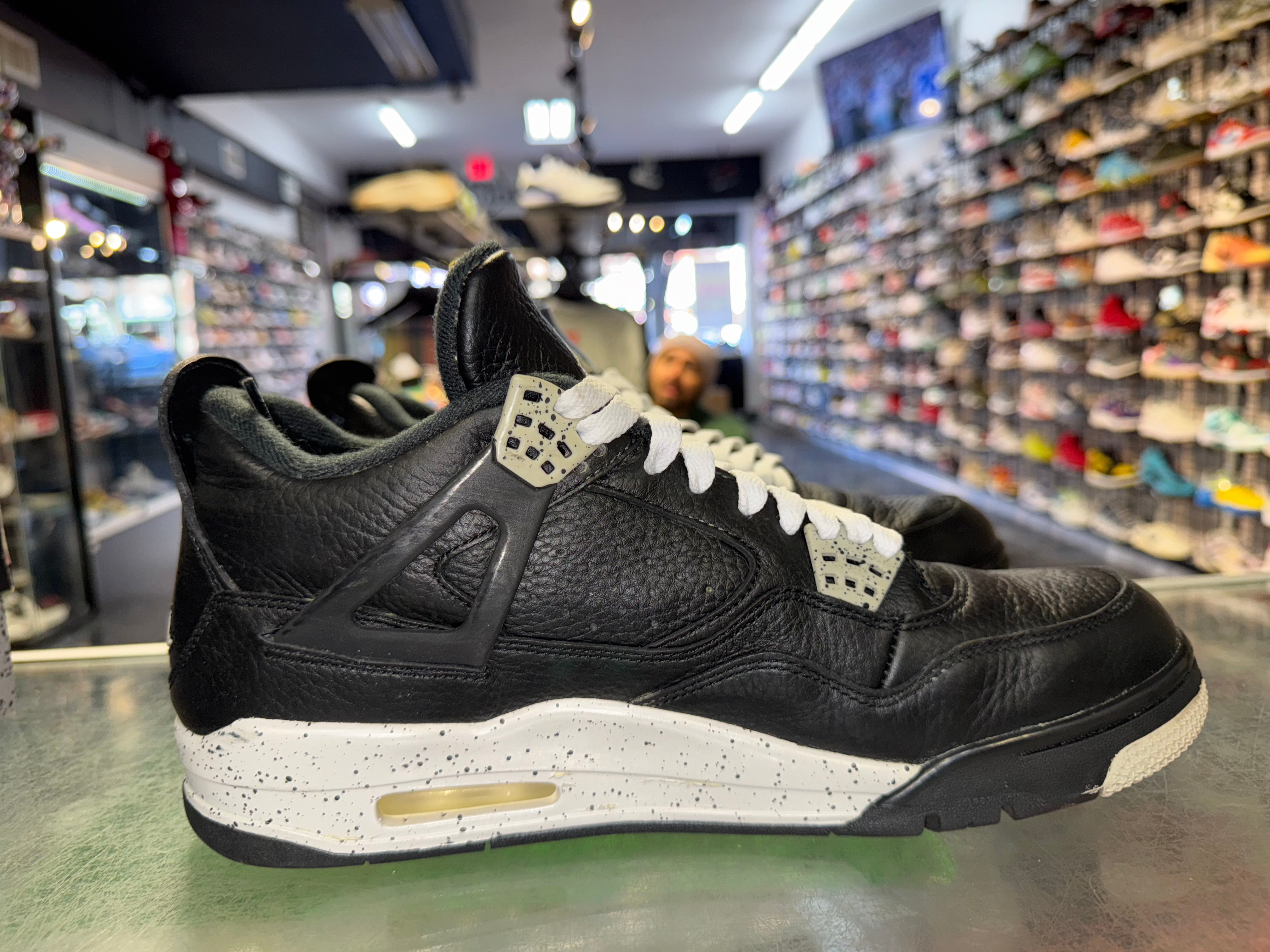 Size 11.5 Air Jordan 4 "Oreo"